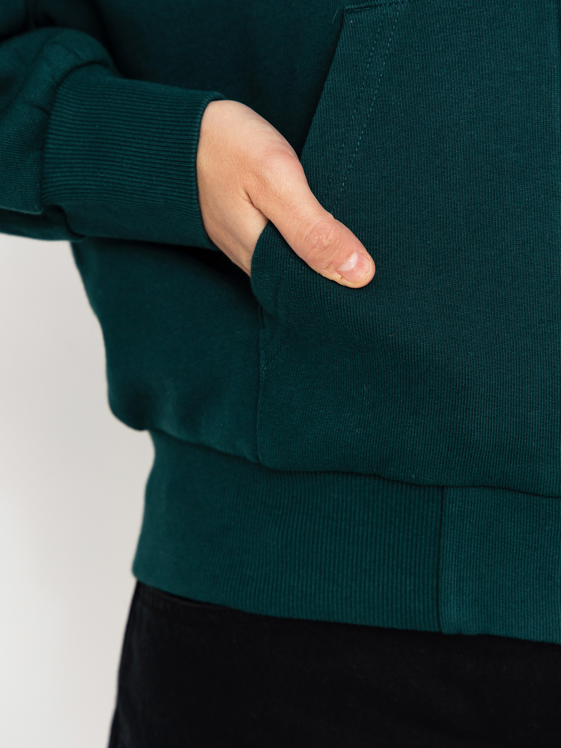 Bluza Carhartt WIP Casey ZHD Wmn (dark fir/silver)