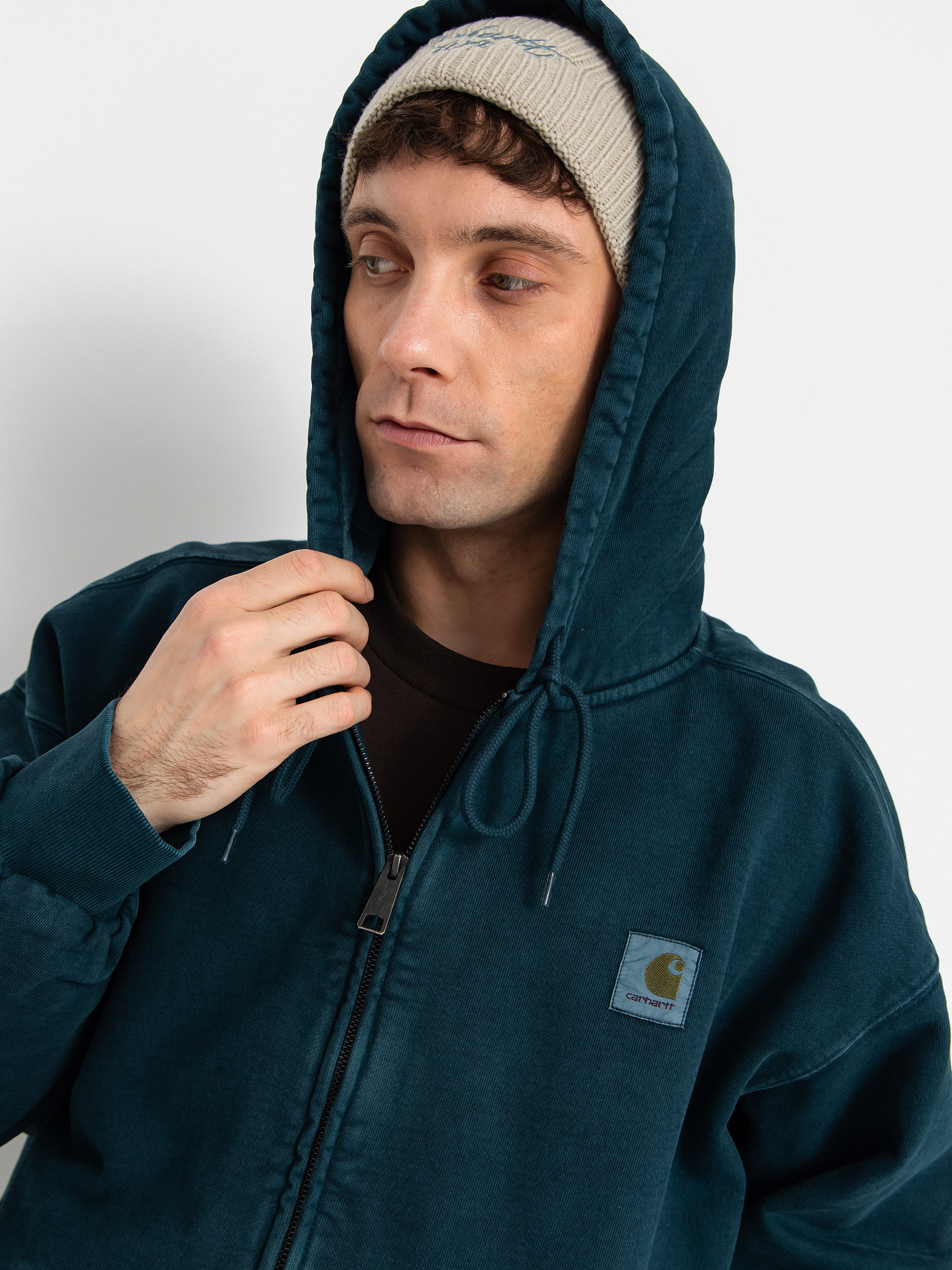 Kurtka Carhartt WIP Vista ZHD (deep lagoon/garment dyed)