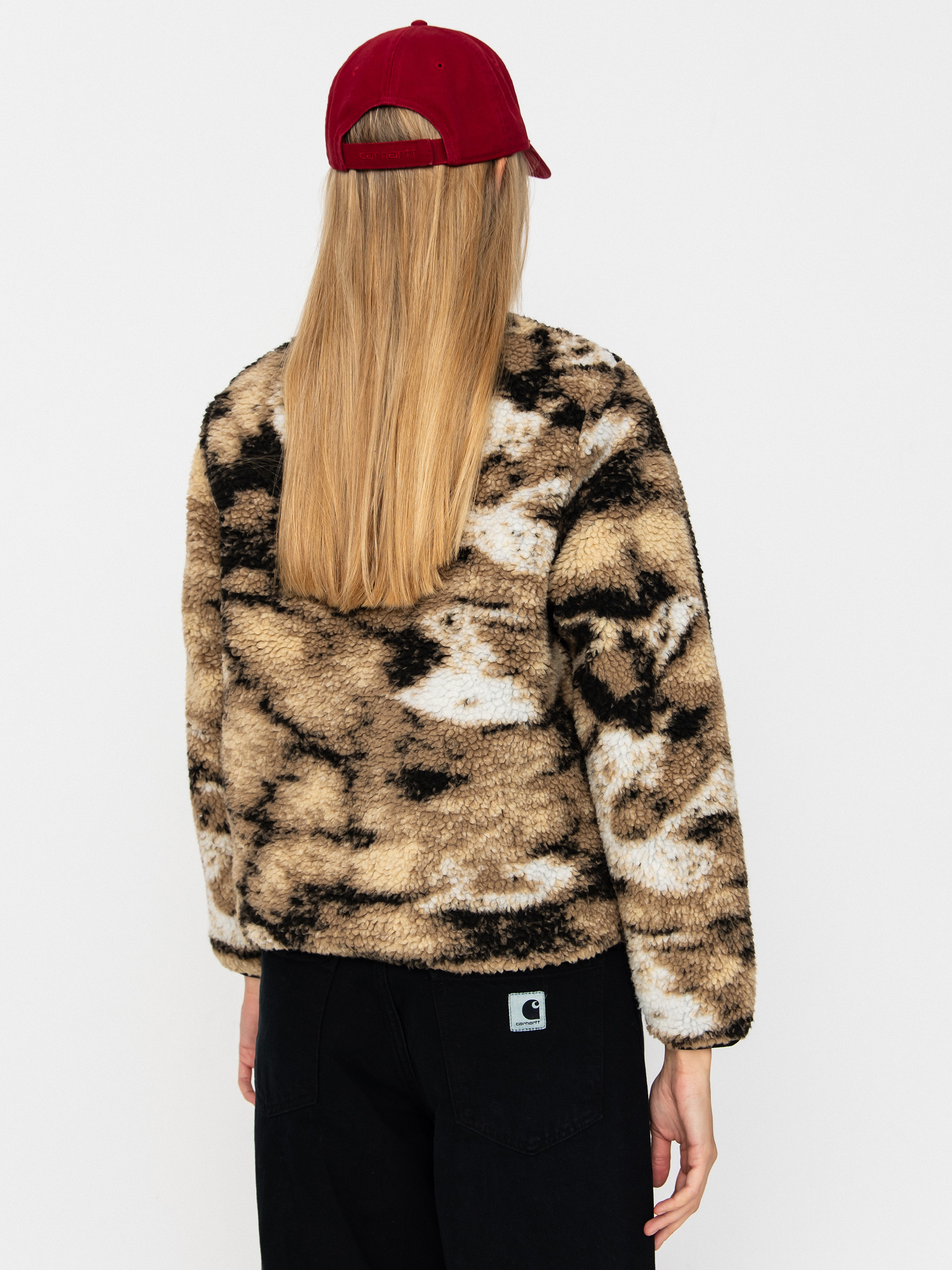 Kurtka Carhartt WIP Janet Wmn (wild dog jacquard/black)