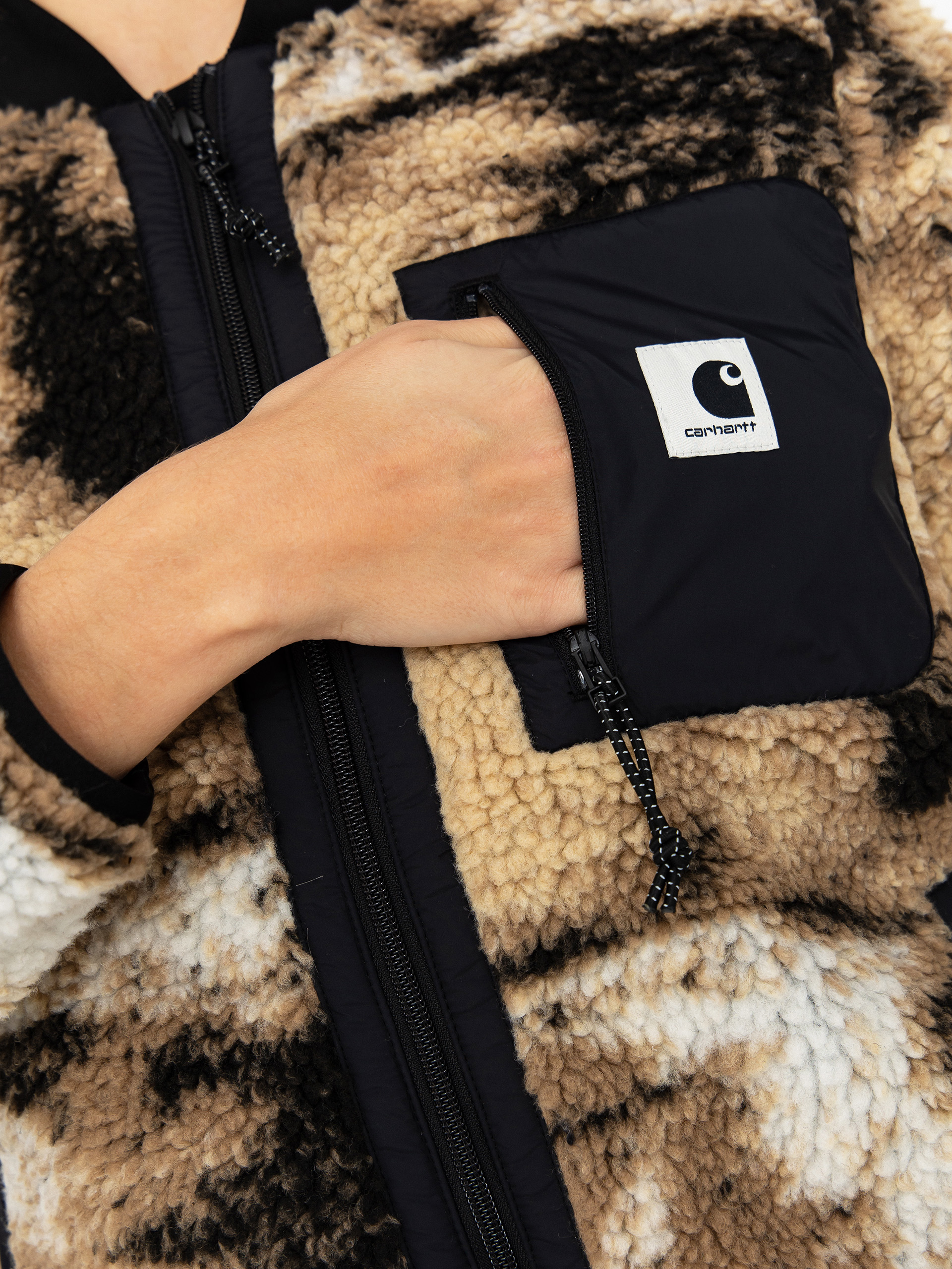 Kurtka Carhartt WIP Janet Wmn (wild dog jacquard/black)