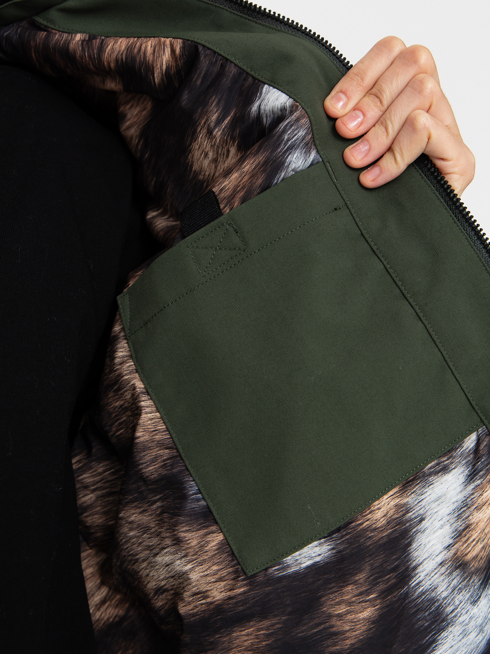 Kurtka Carhartt WIP Newkirk Wmn (opuntia/wild dog print)