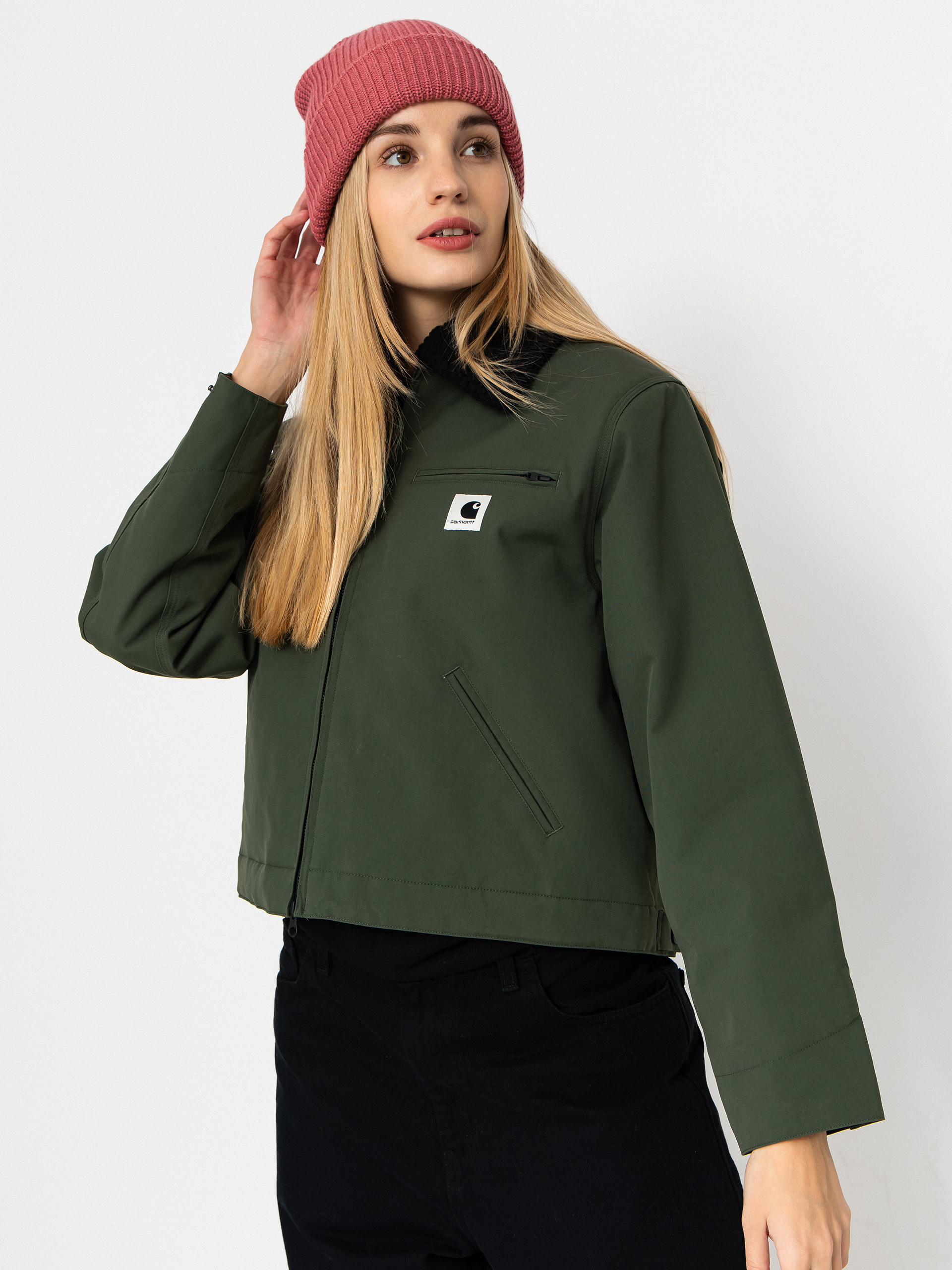 Kurtka Carhartt WIP Newkirk Wmn (opuntia/wild dog print)