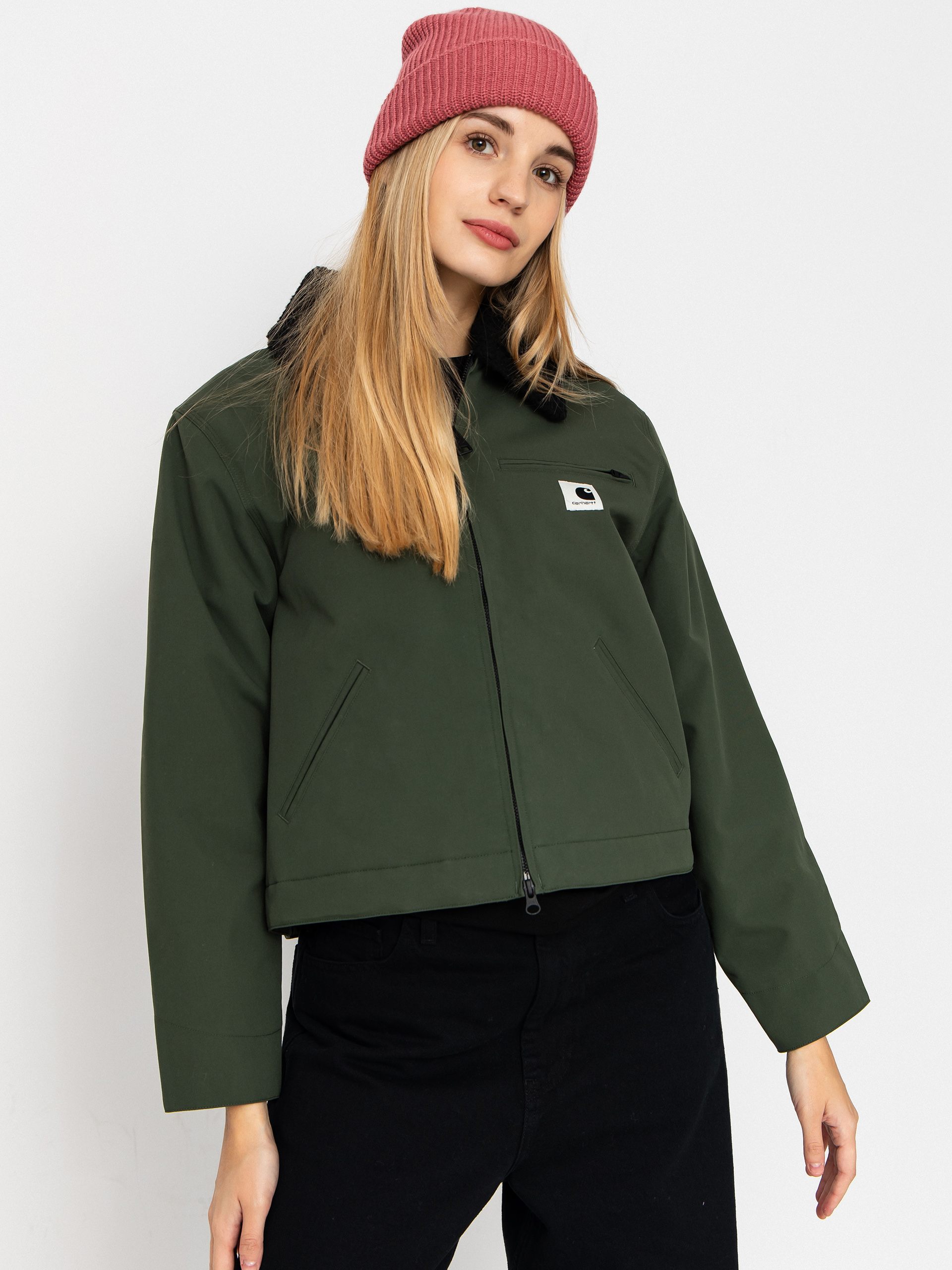 Kurtka Carhartt WIP Newkirk Wmn (opuntia/wild dog print)