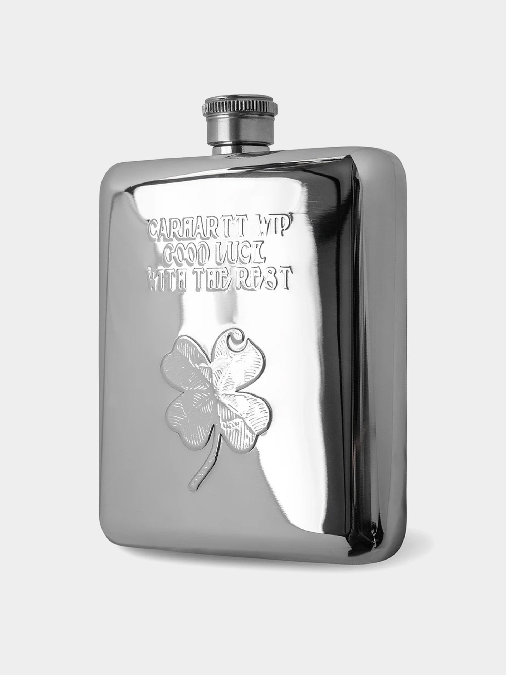 Piersiówka Carhartt WIP Clover Flask (silver)