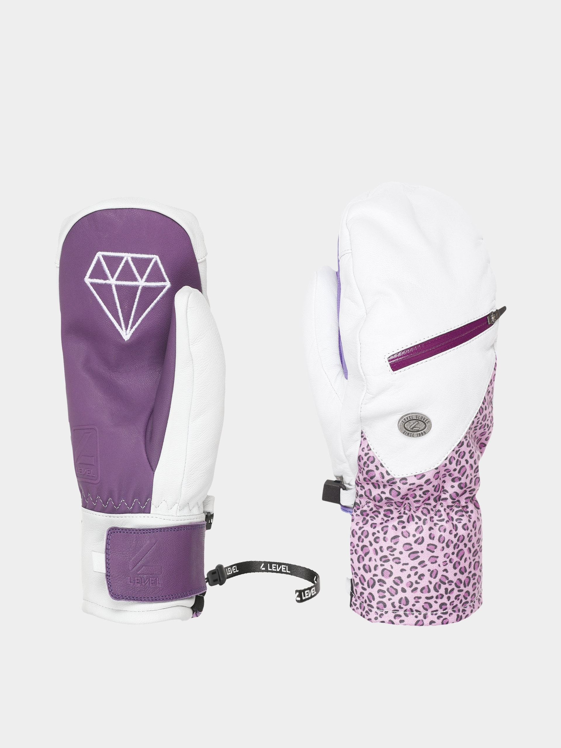Rękawice Level Pulsar Mitt (pk white)