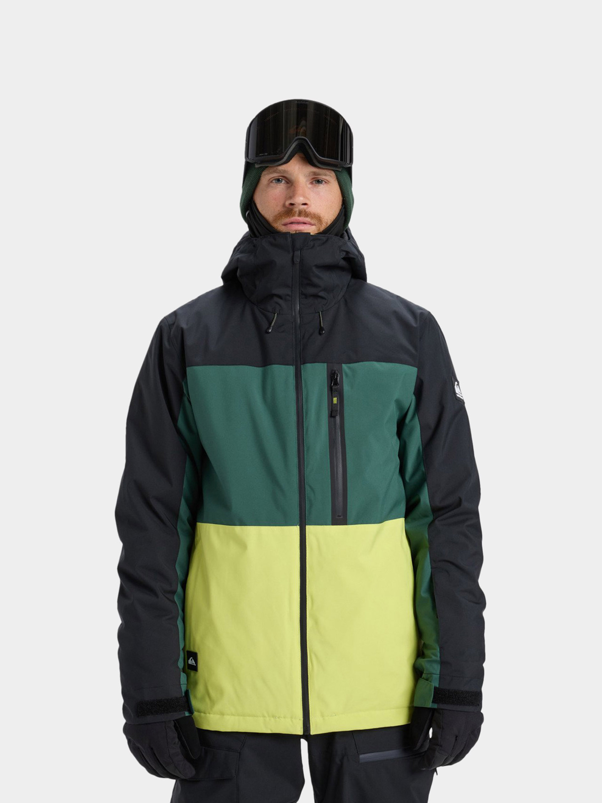 Męska Kurtka snowboardowa Quiksilver Sycamore Block 20K (black)