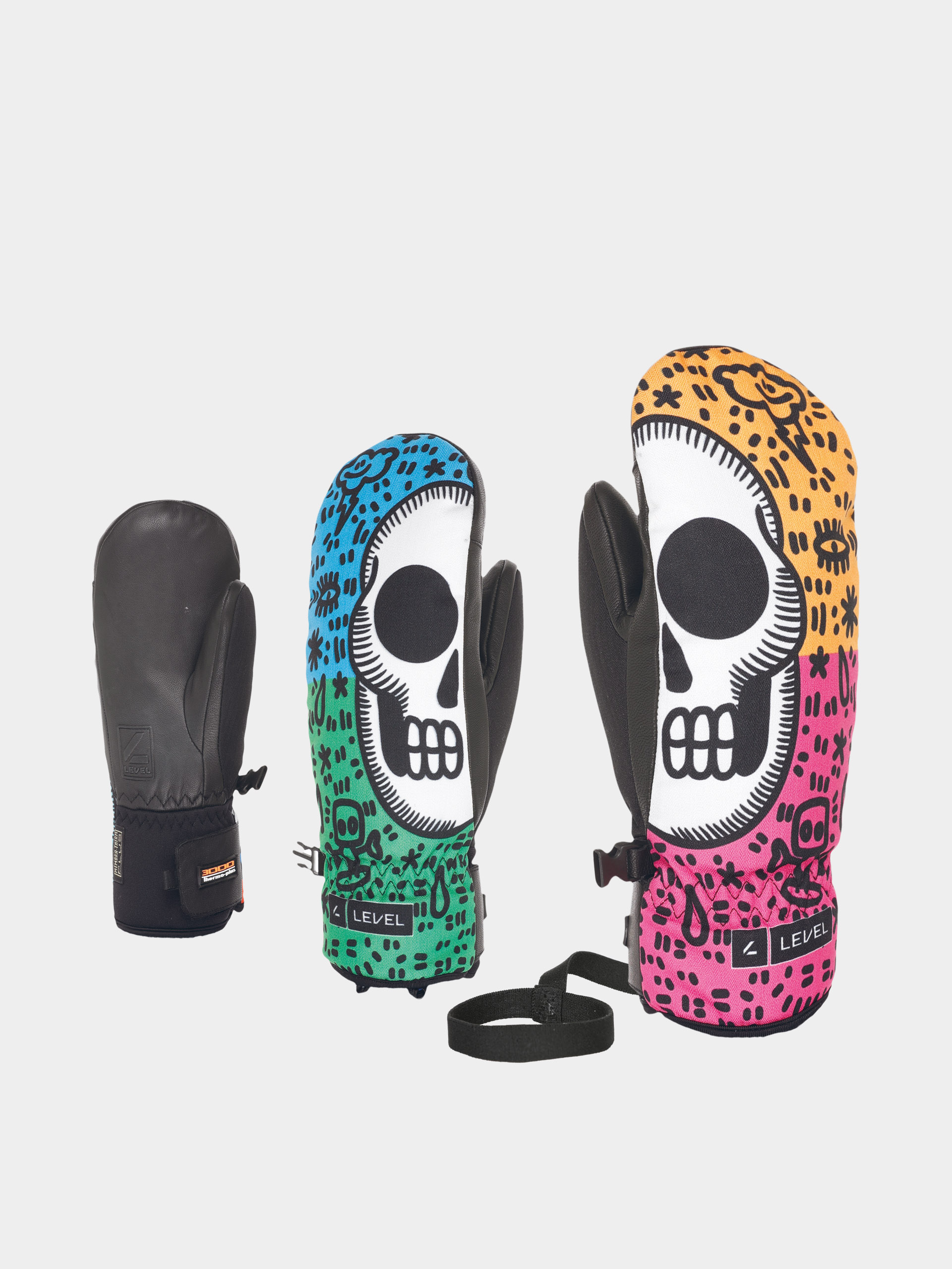 Ru0119kawice Level Vertigo Teen Mitt JR (monster)