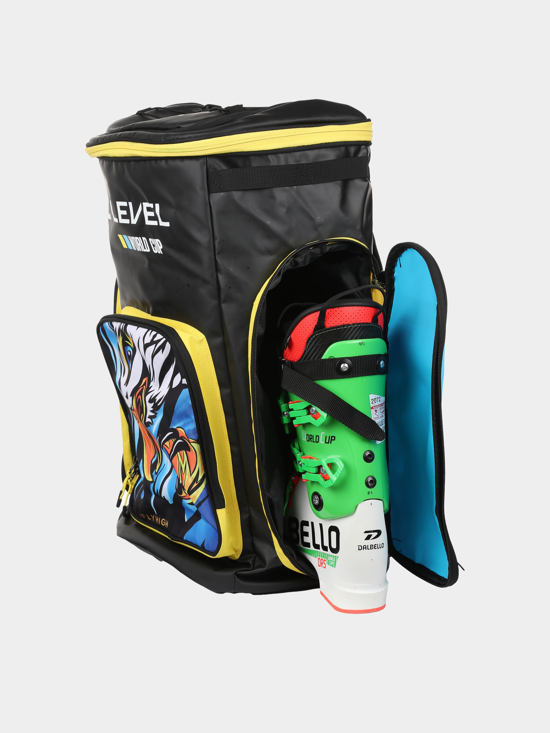 Plecak Level Ski Team Pro 60Lt (yellow blue)