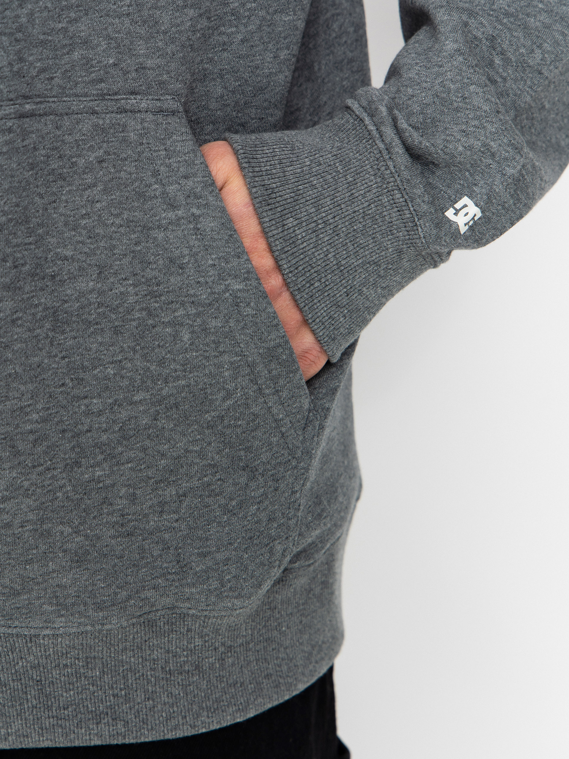 Bluza z kapturem DC Baseline ZHD (dark grey heather)