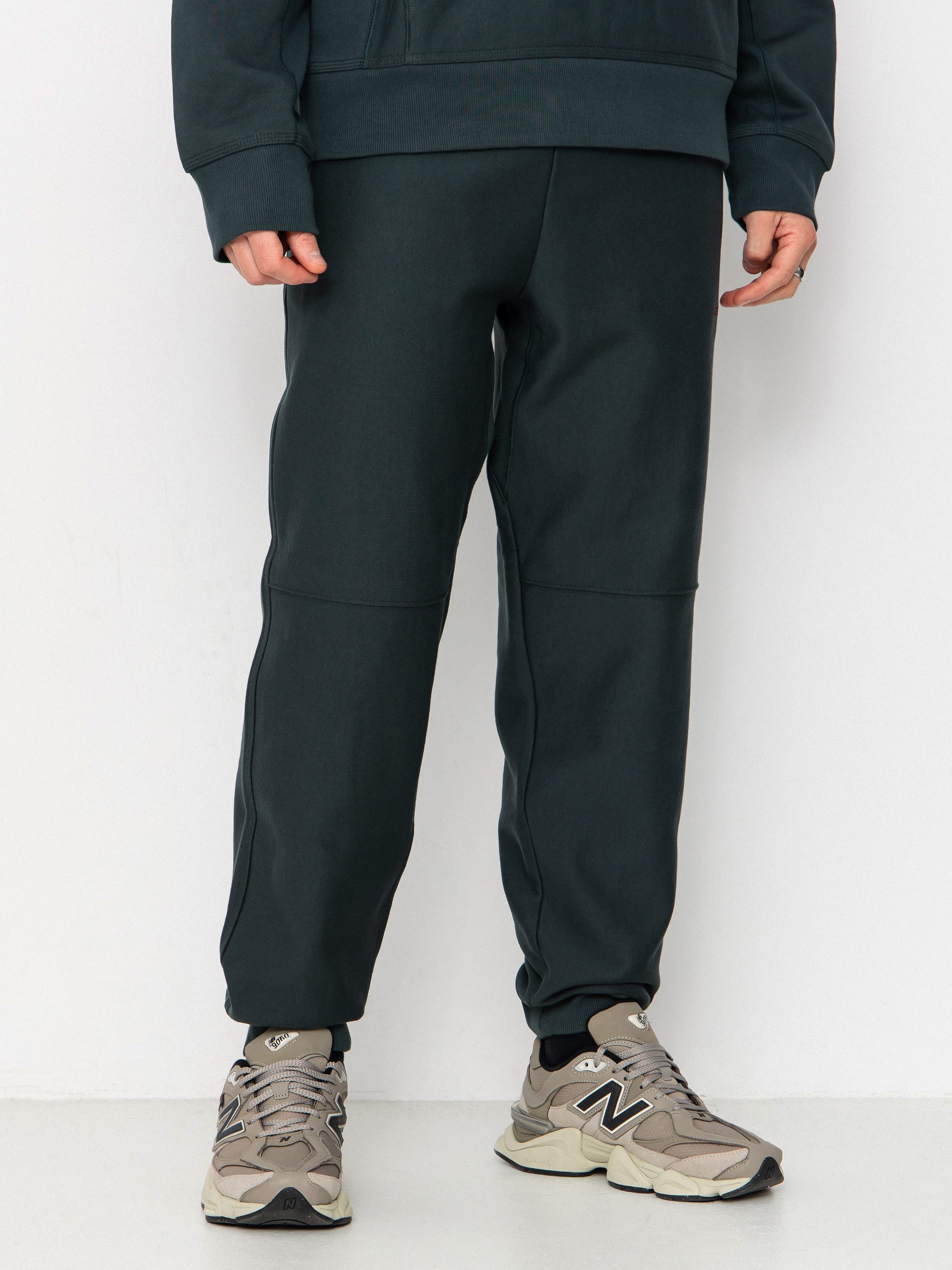 Spodnie Carhartt WIP American Script Jogging (kale green)