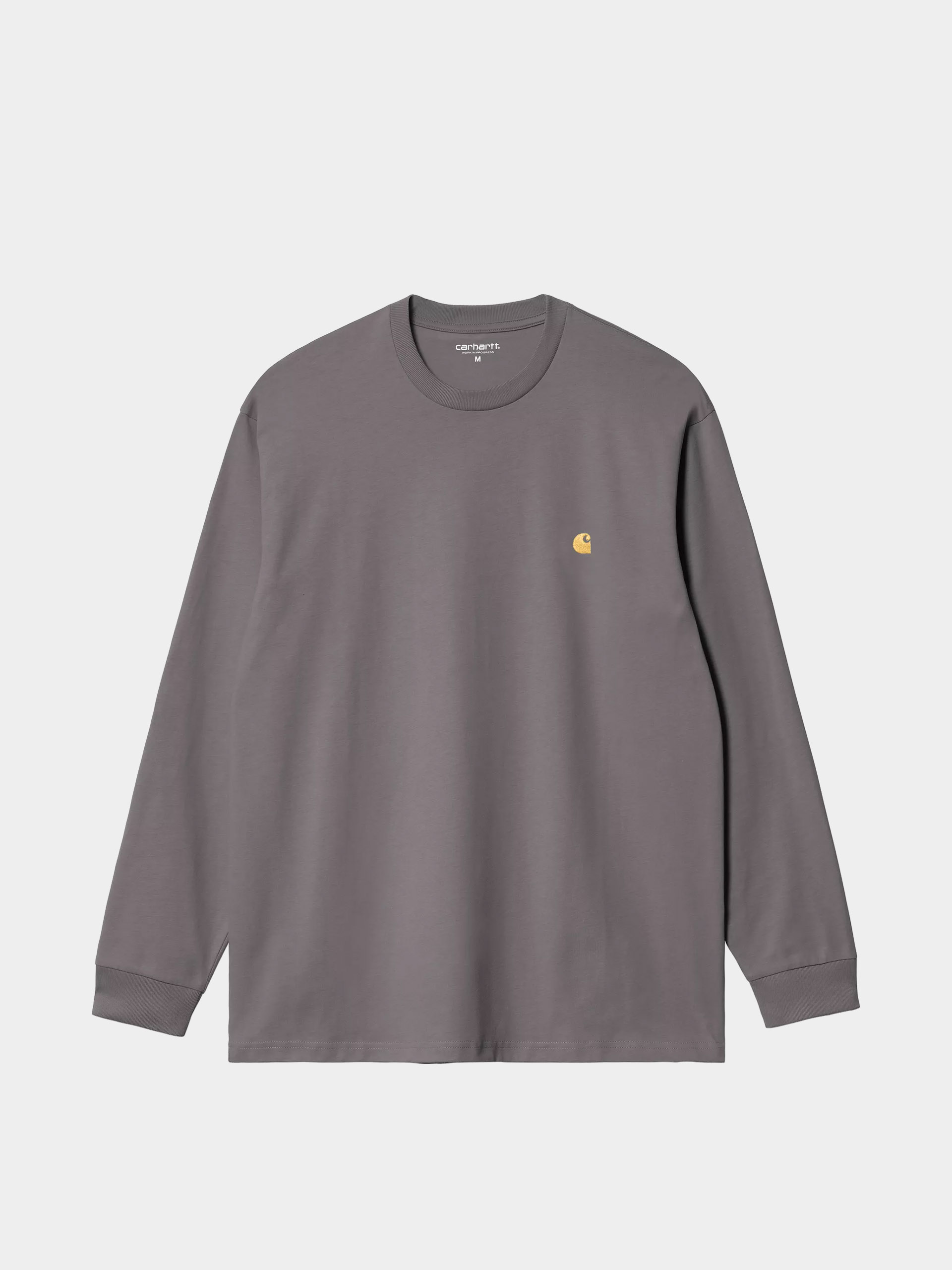 Longsleeve Carhartt WIP Chase (porphyry/gold)