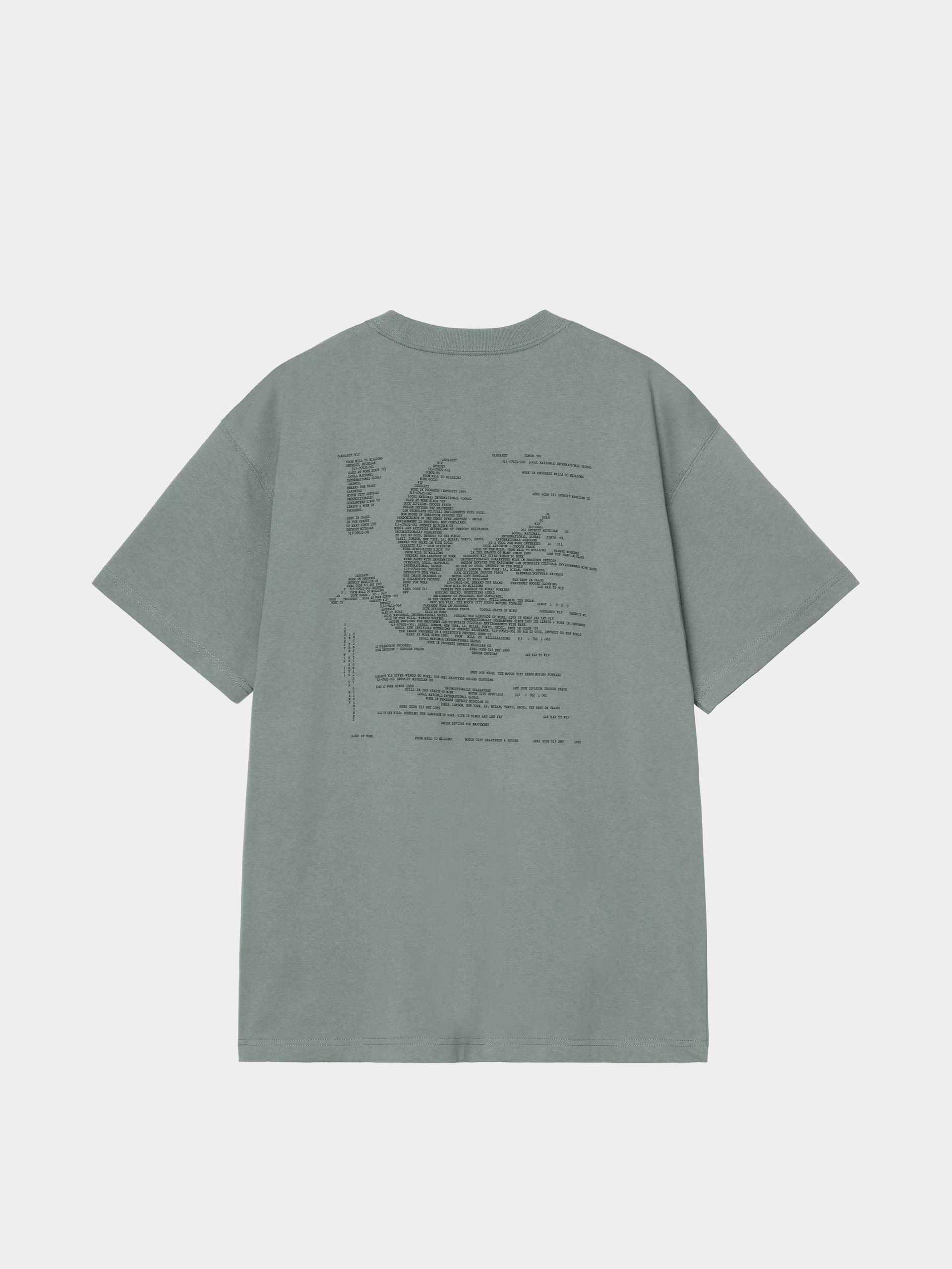 T-shirt Carhartt WIP Punched (velvet green)