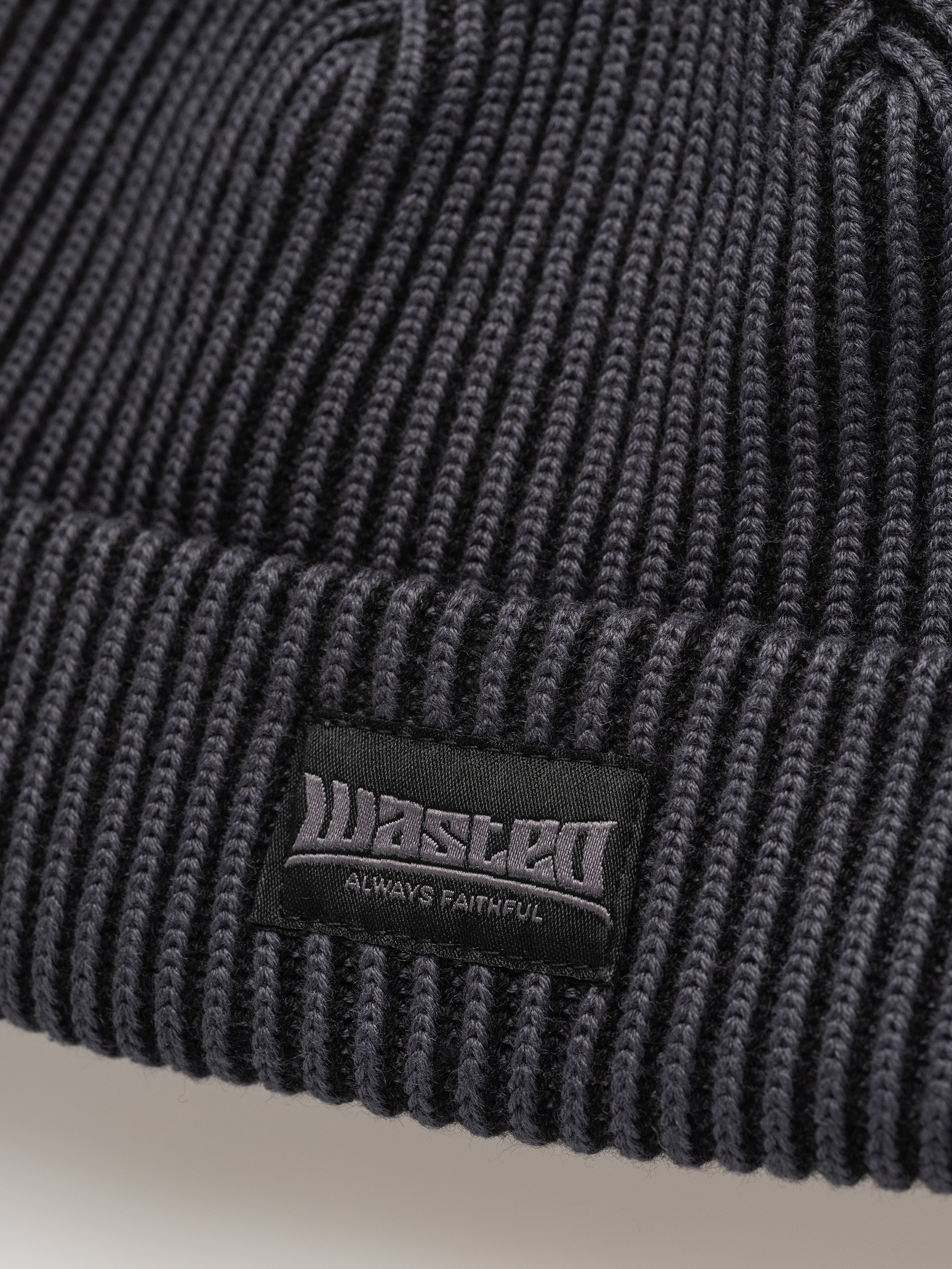 Czapka zimowa Wasted Paris Pusher (black/charcoal)