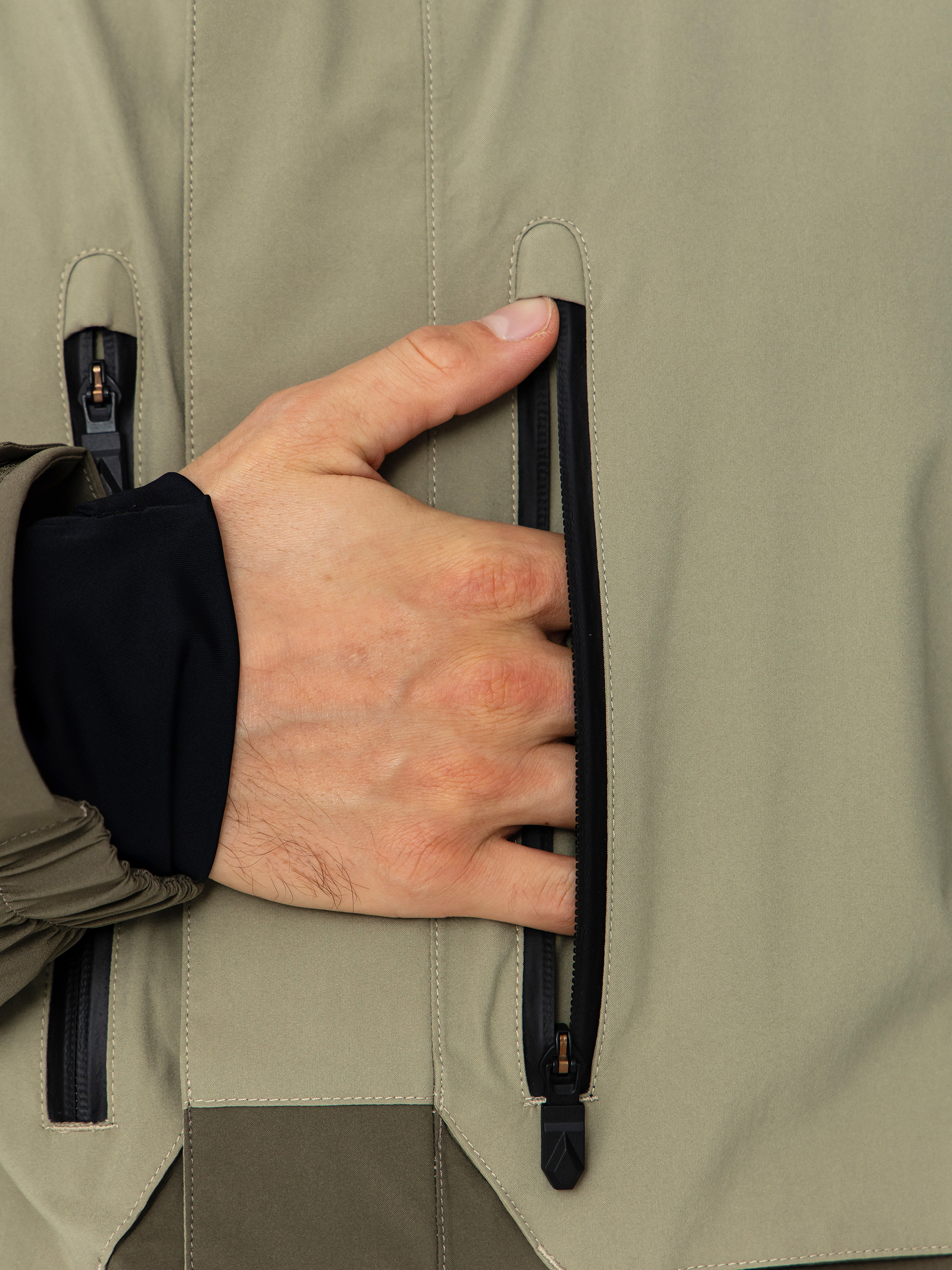 Męska Kurtka snowboardowa Volcom Rnge Stretch 30K (moss green)