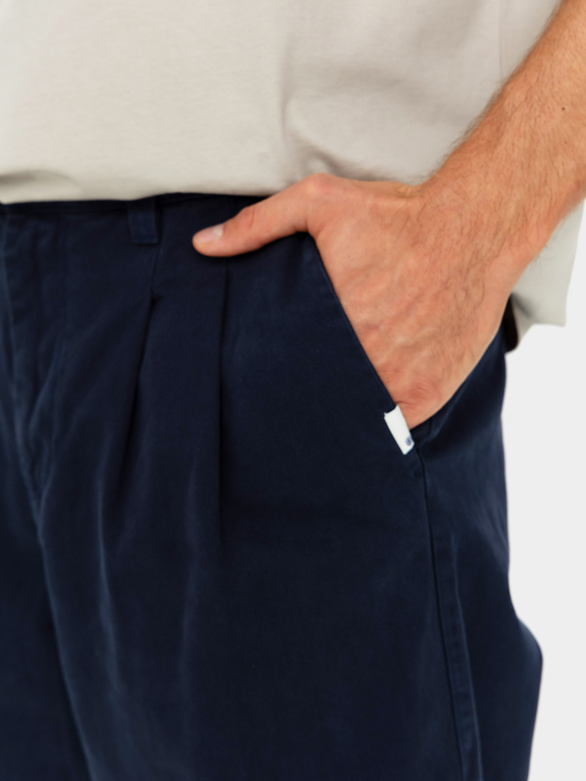 Spodnie Element Big Pleated Chino (eclipse navy)