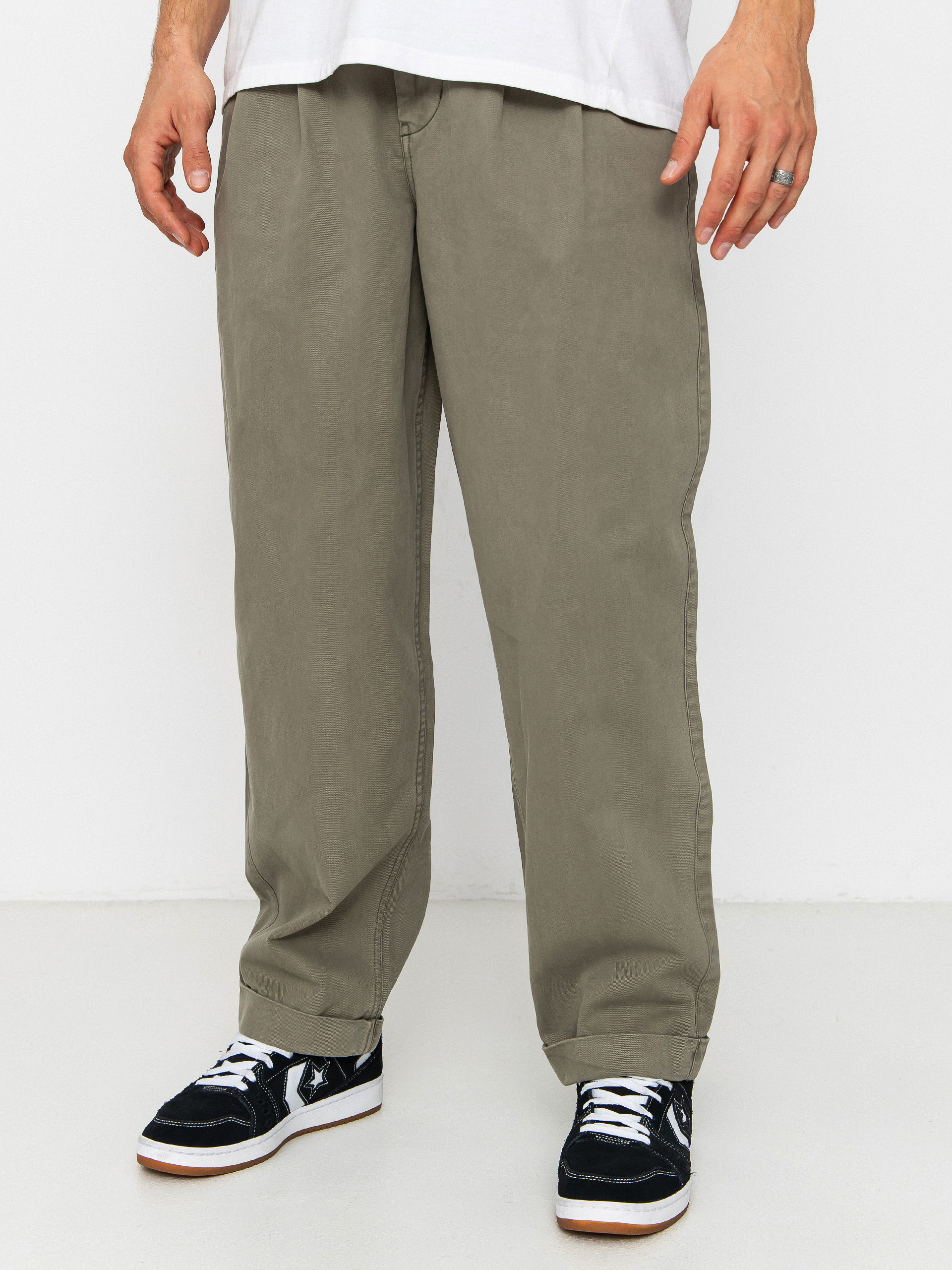 Spodnie Element Big Pleated Chino (kalamata)