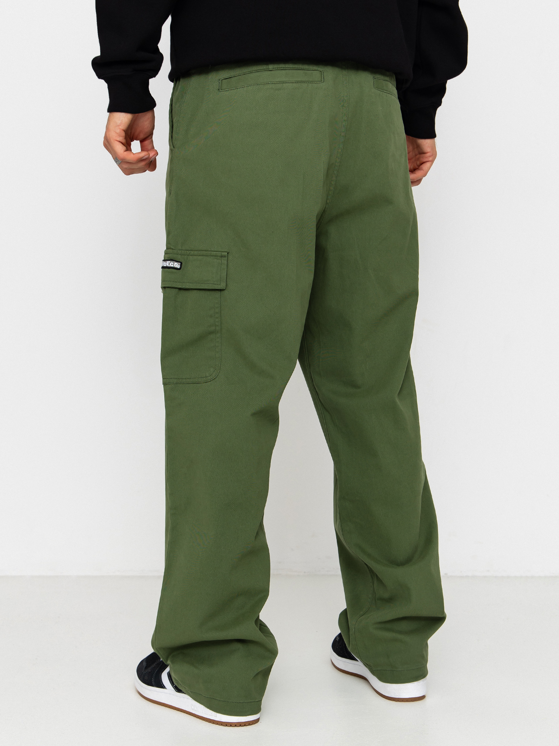 Spodnie DC Worker Baggy Chino Cargo (bronze green)