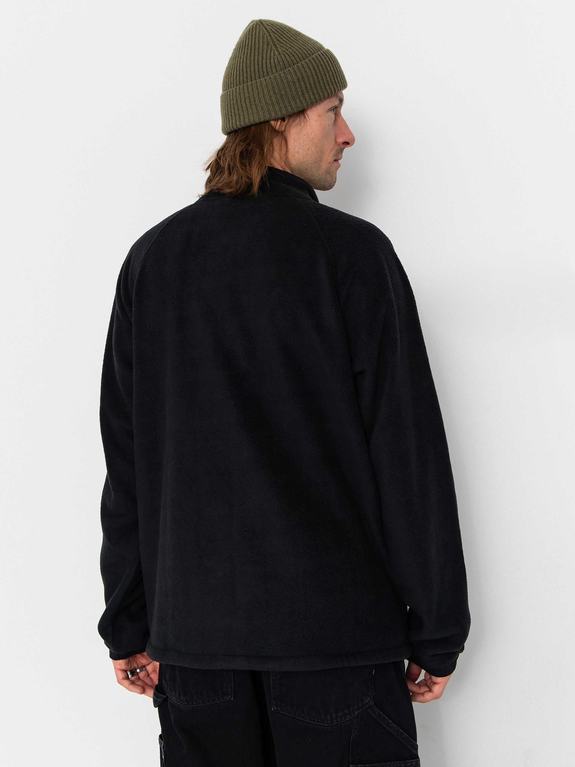 Bluza Jones Snowboards Lodge Half Zip Rec (stealth black)