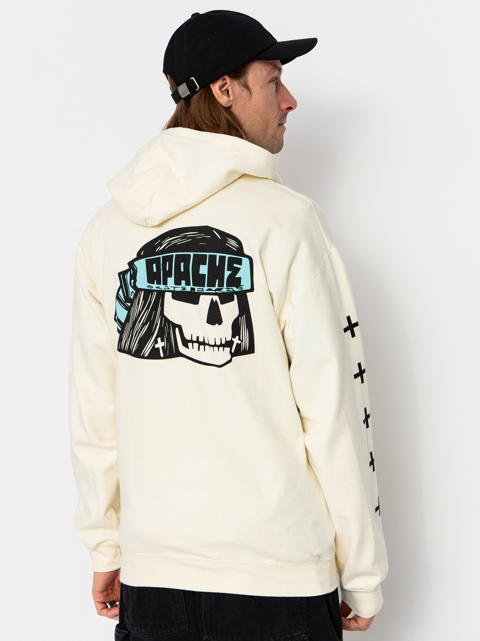 Bluza z kapturem Etnies Etnies X Apache ZHD (natural)