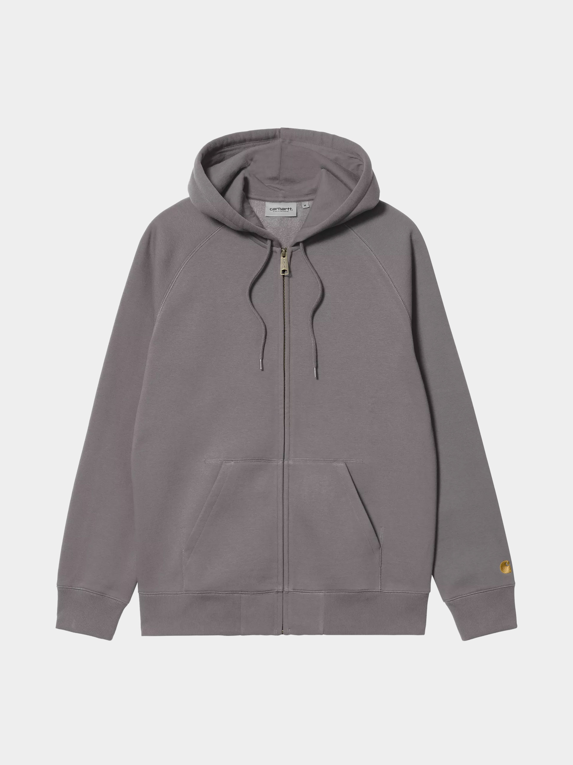 Bluza z kapturem Carhartt WIP Chase ZHD (porphyry/gold)