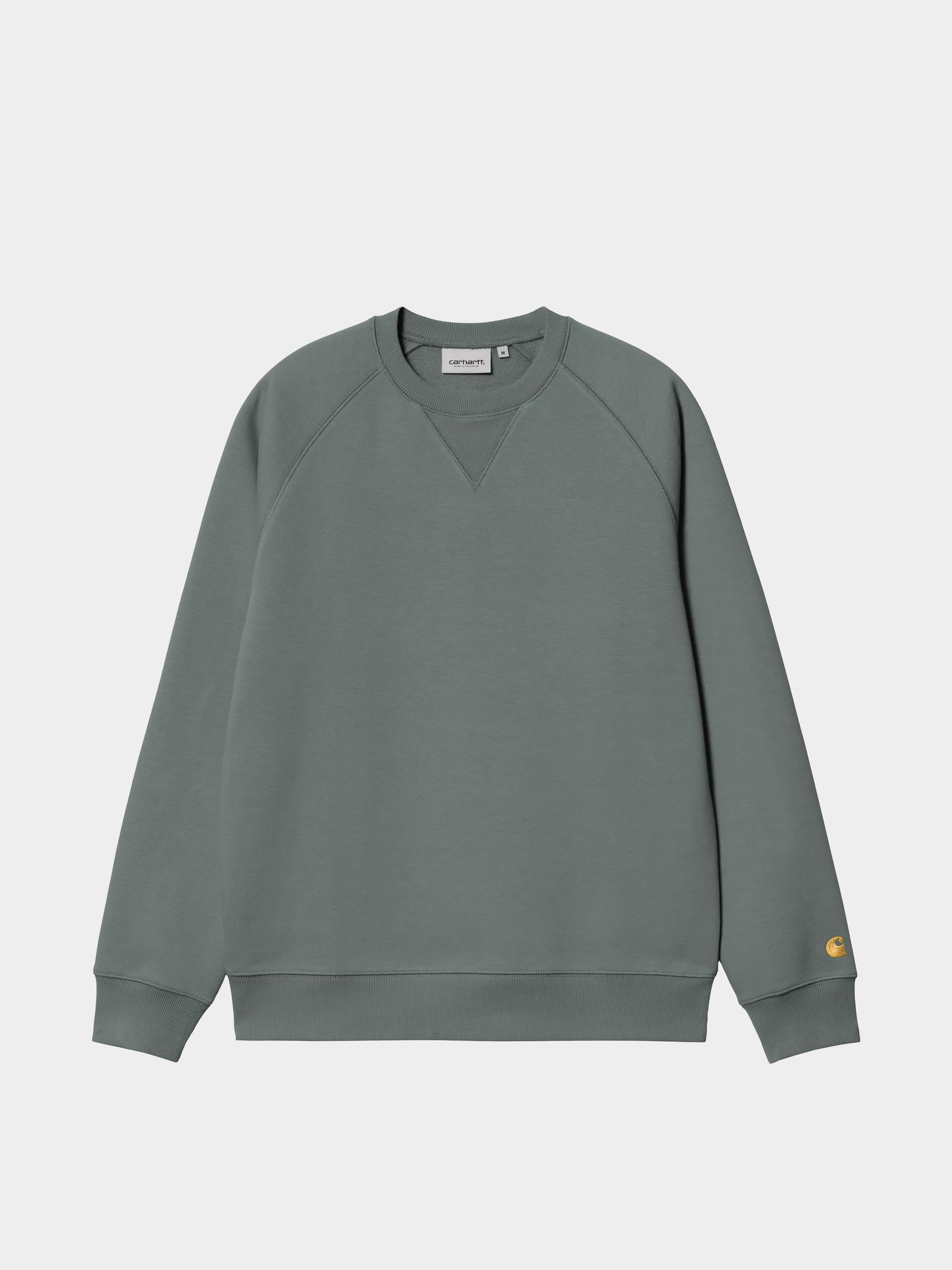 Bluza Carhartt WIP Chase (velvet green/gold)