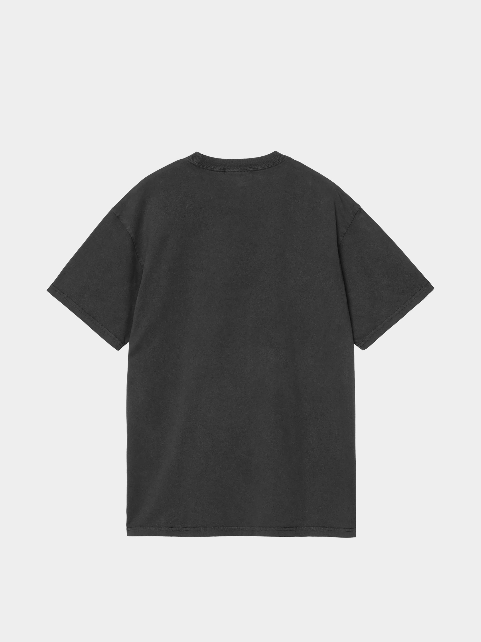 T-shirt Carhartt WIP Faded Pond Corps (black)
