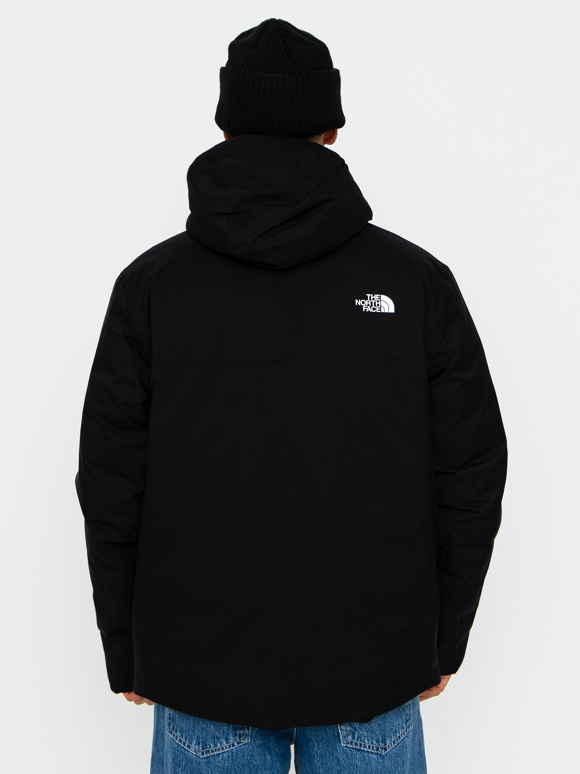 Kurtka The North Face Range Down Hooded (tnf black/tnf black)