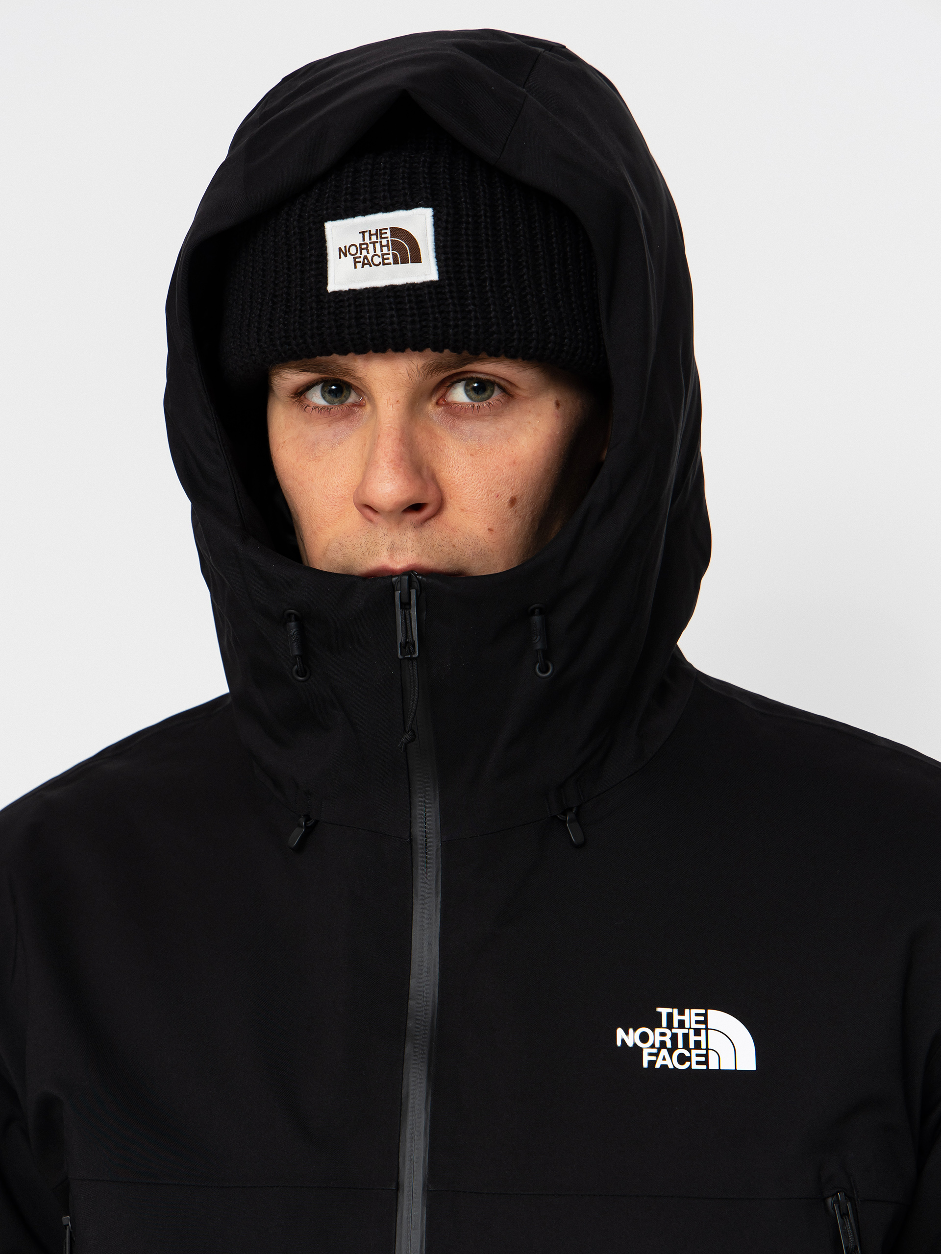 Kurtka The North Face Range Down Hooded (tnf black/tnf black)