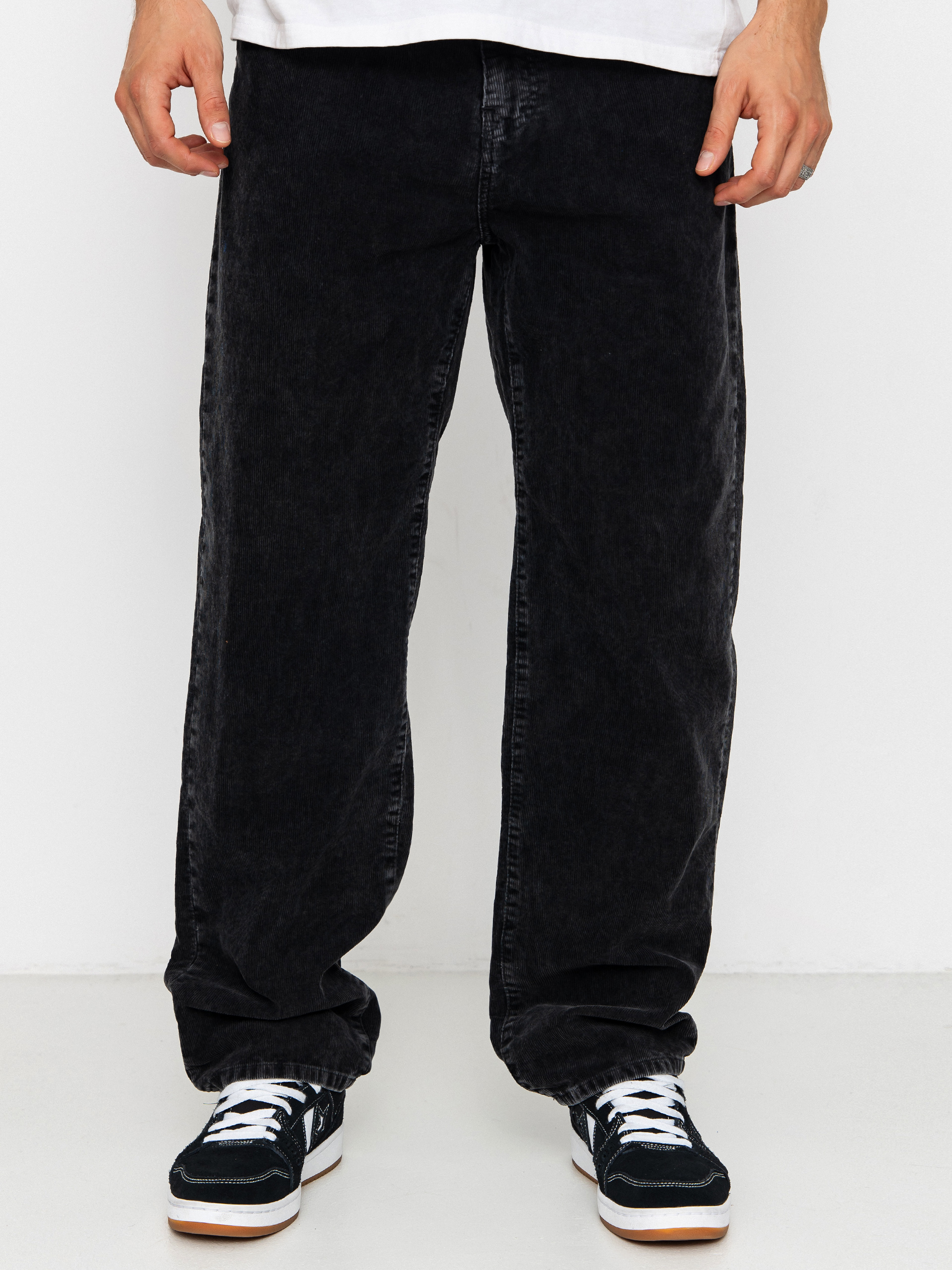 Spodnie Carhartt WIP Aaron (black/dusky washed)