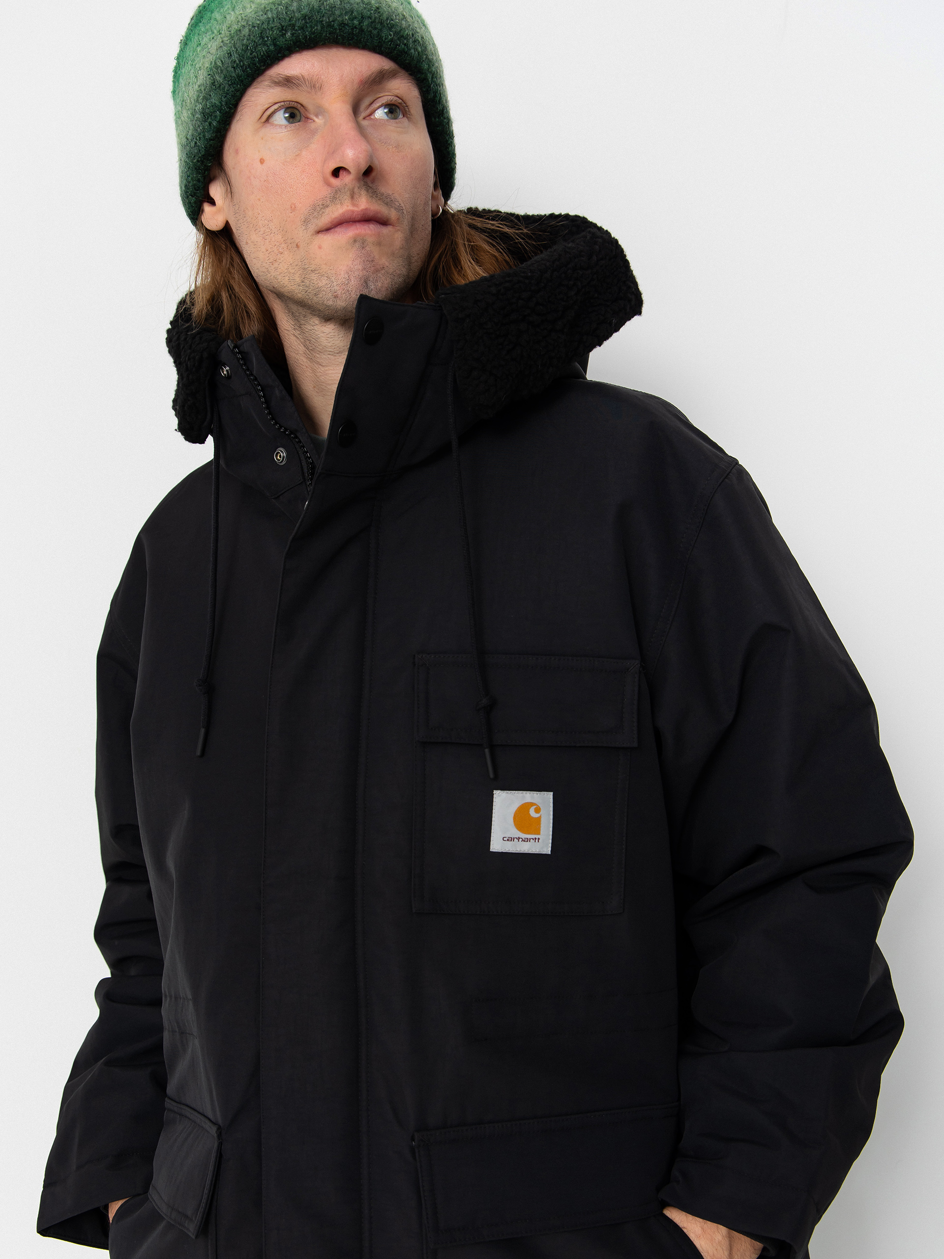 Kurtka Carhartt WIP Siberia Parka (black)