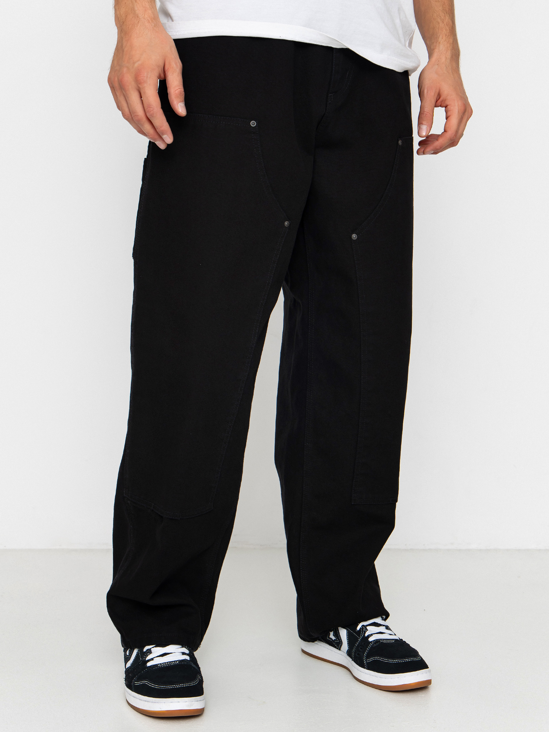 Spodnie Carhartt WIP OG Double Knee (black/stone washed)