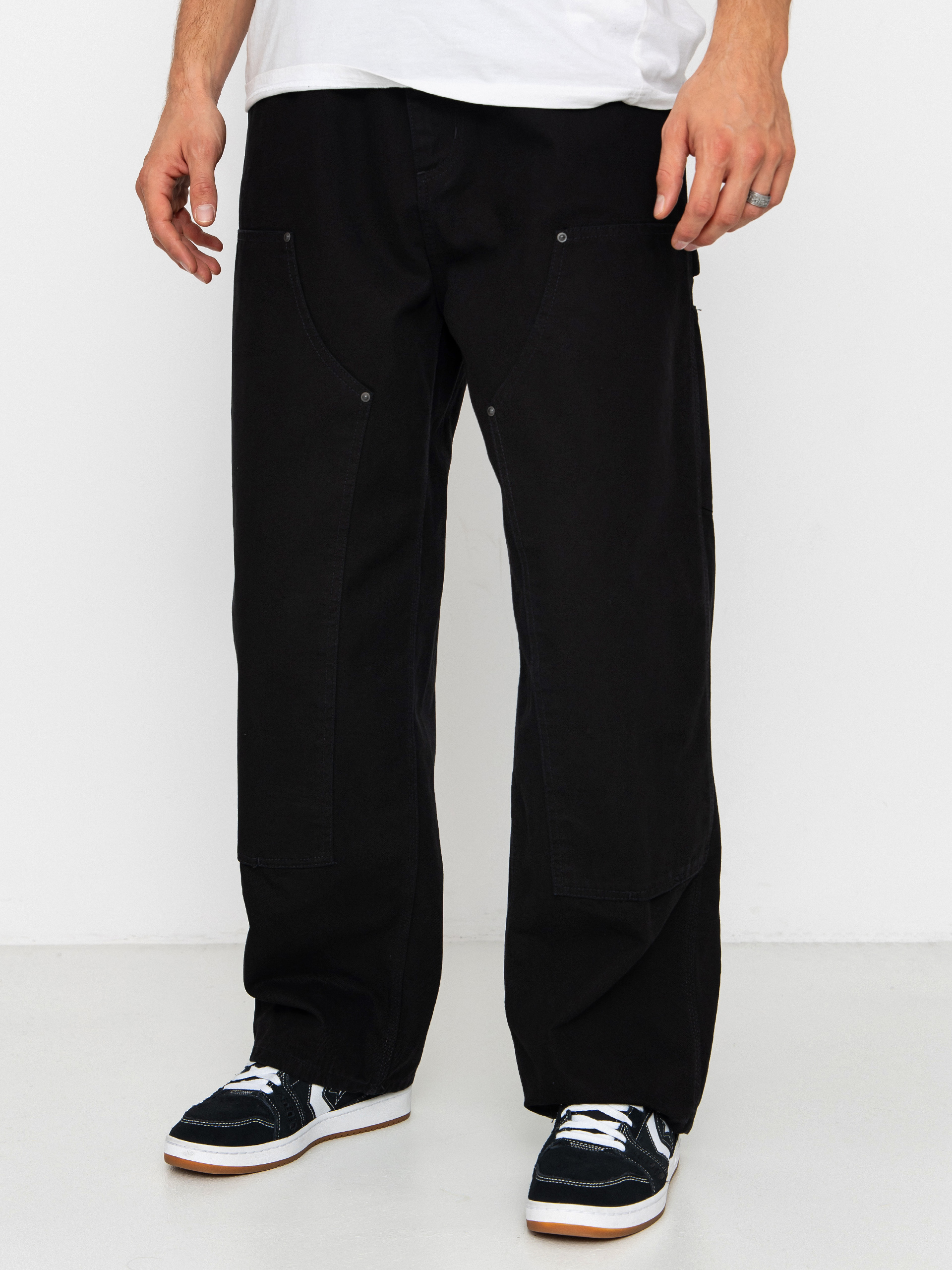 Spodnie Carhartt WIP OG Double Knee (black/stone washed)
