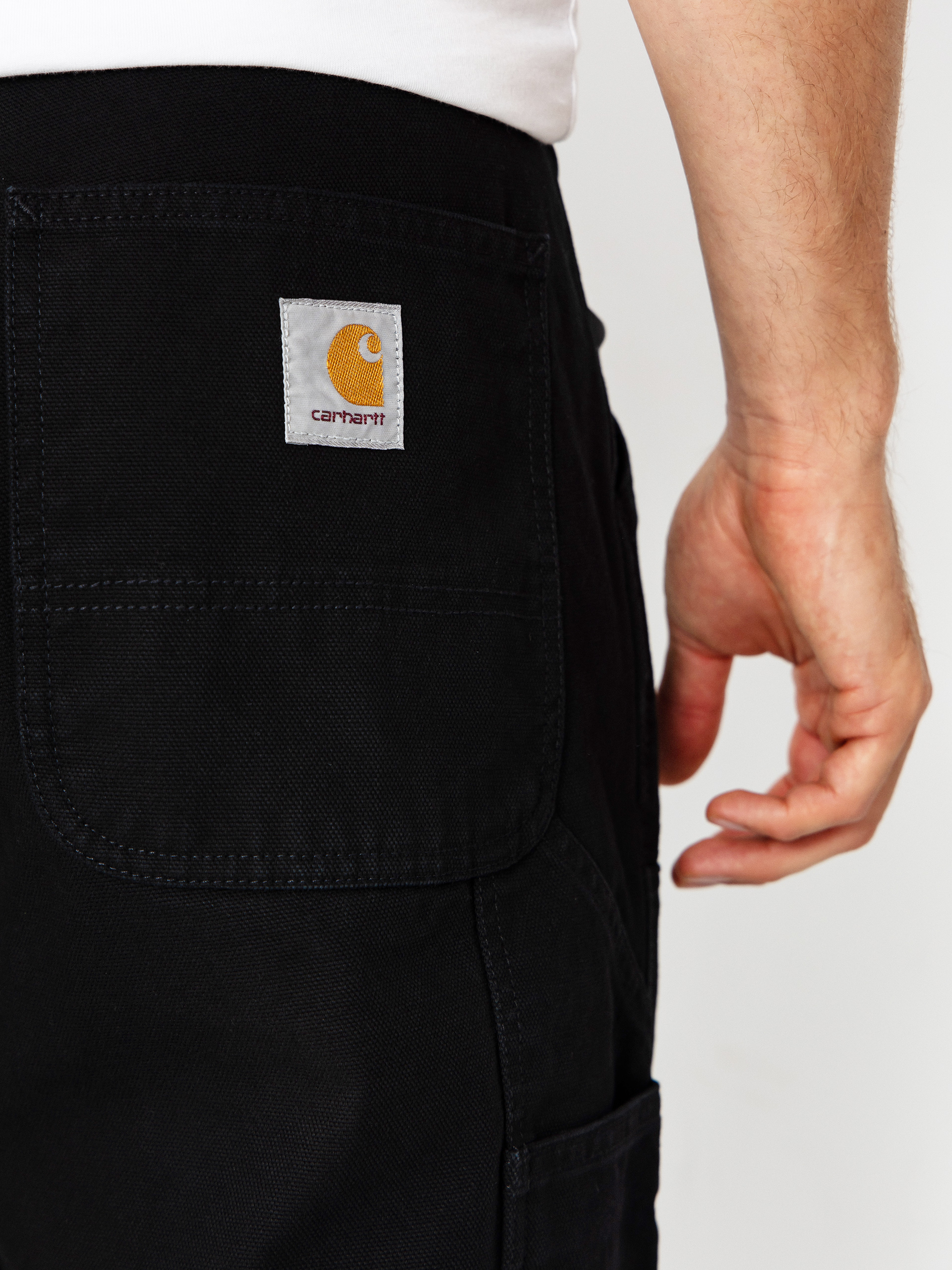 Spodnie Carhartt WIP OG Double Knee (black/stone washed)