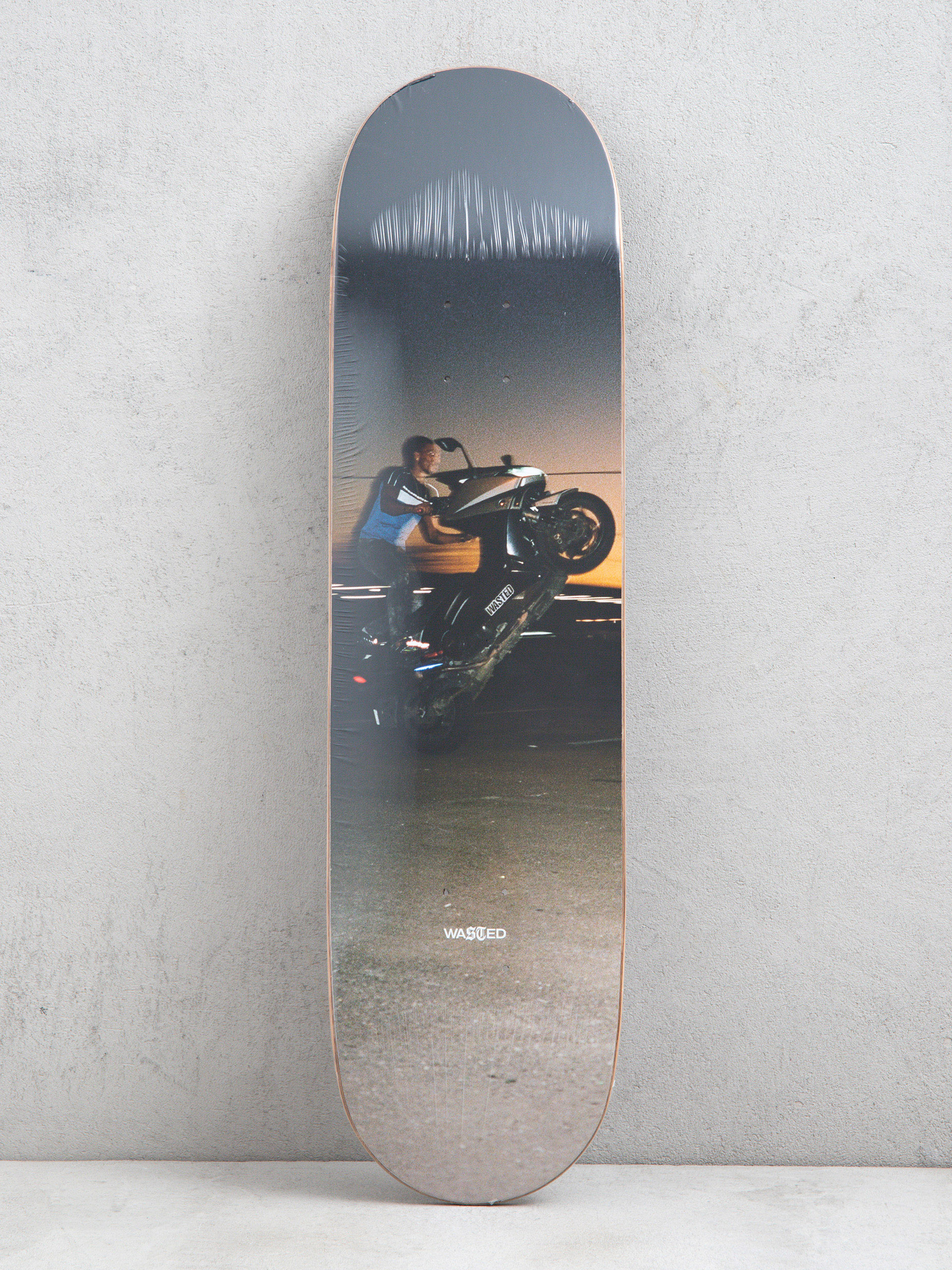 Deck Wasted Paris Monsieur Bonheur X Wasted Board (black)