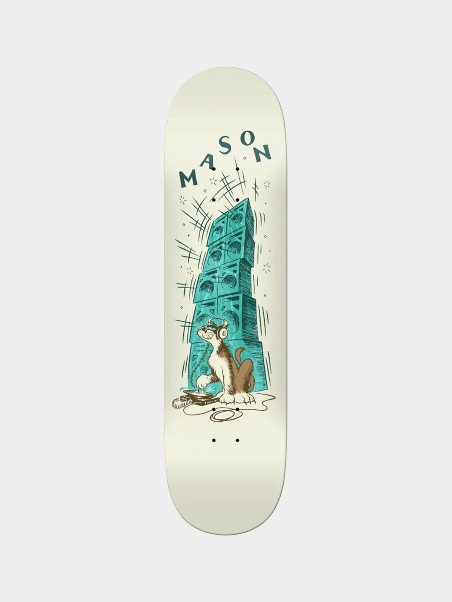 Deck Real Mason Record Scratch (cream)