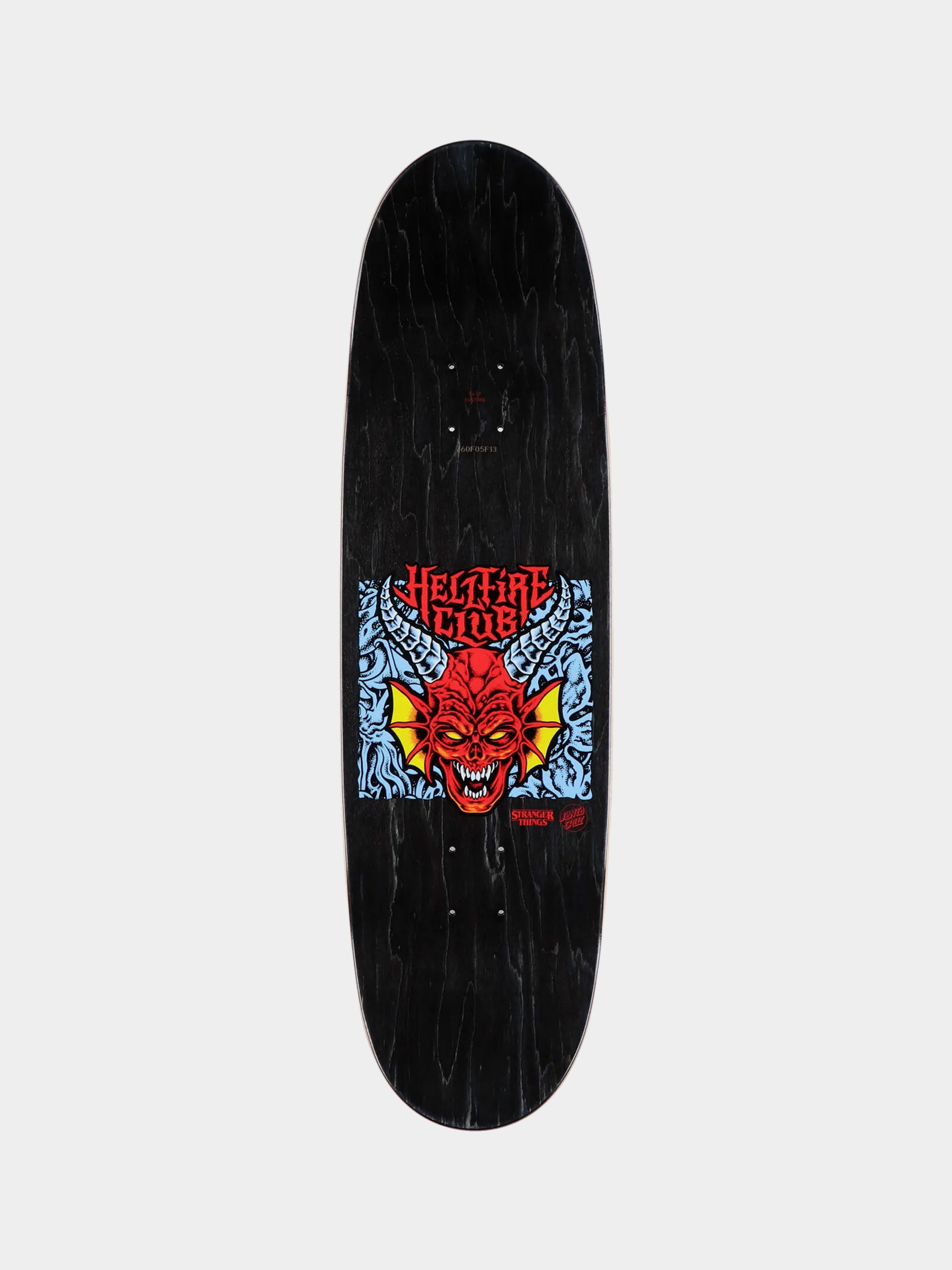 Deck Santa Cruz X Stranger Things Hellfire Club Flames