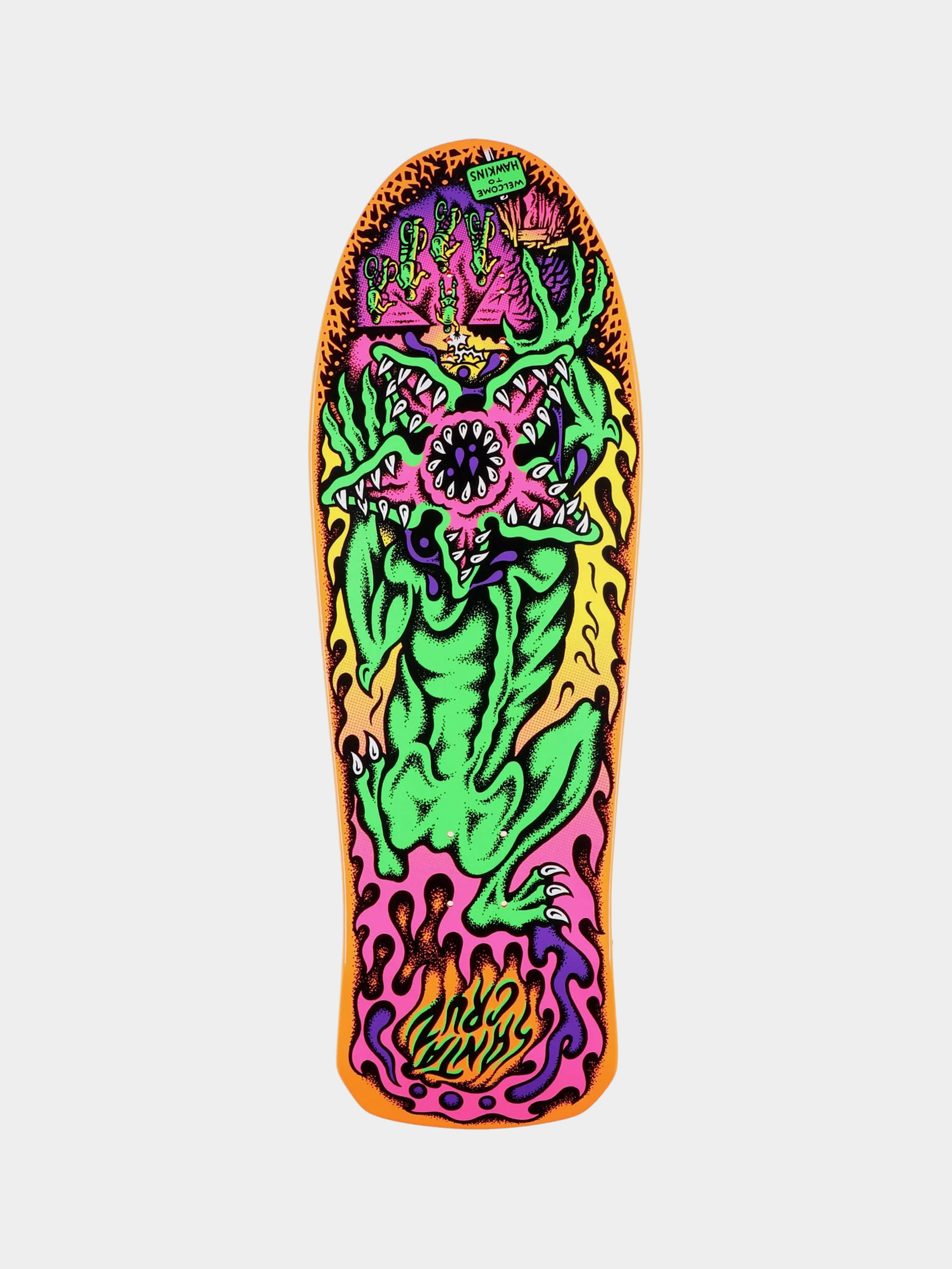 Deck Santa Cruz X Stranger Things Salba Demogorgon