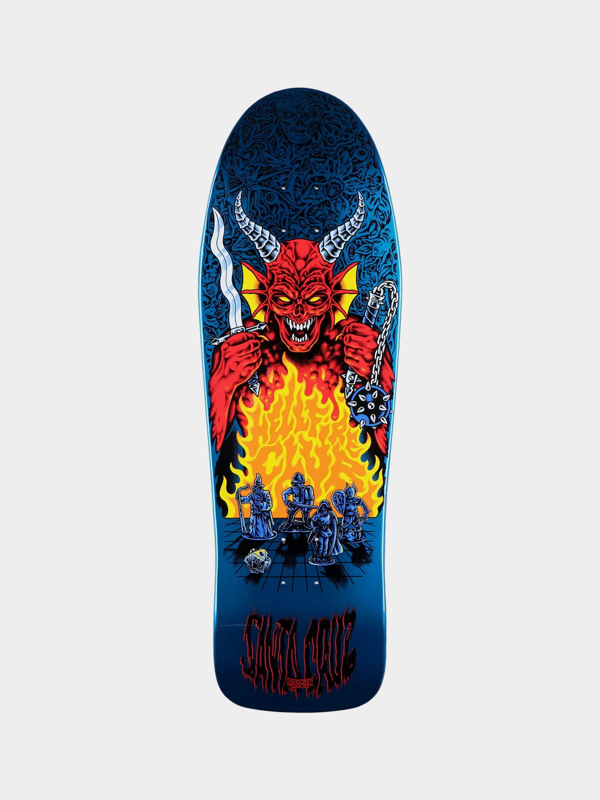 Deck Santa Cruz X Stranger Things Knox Hellfire Pit