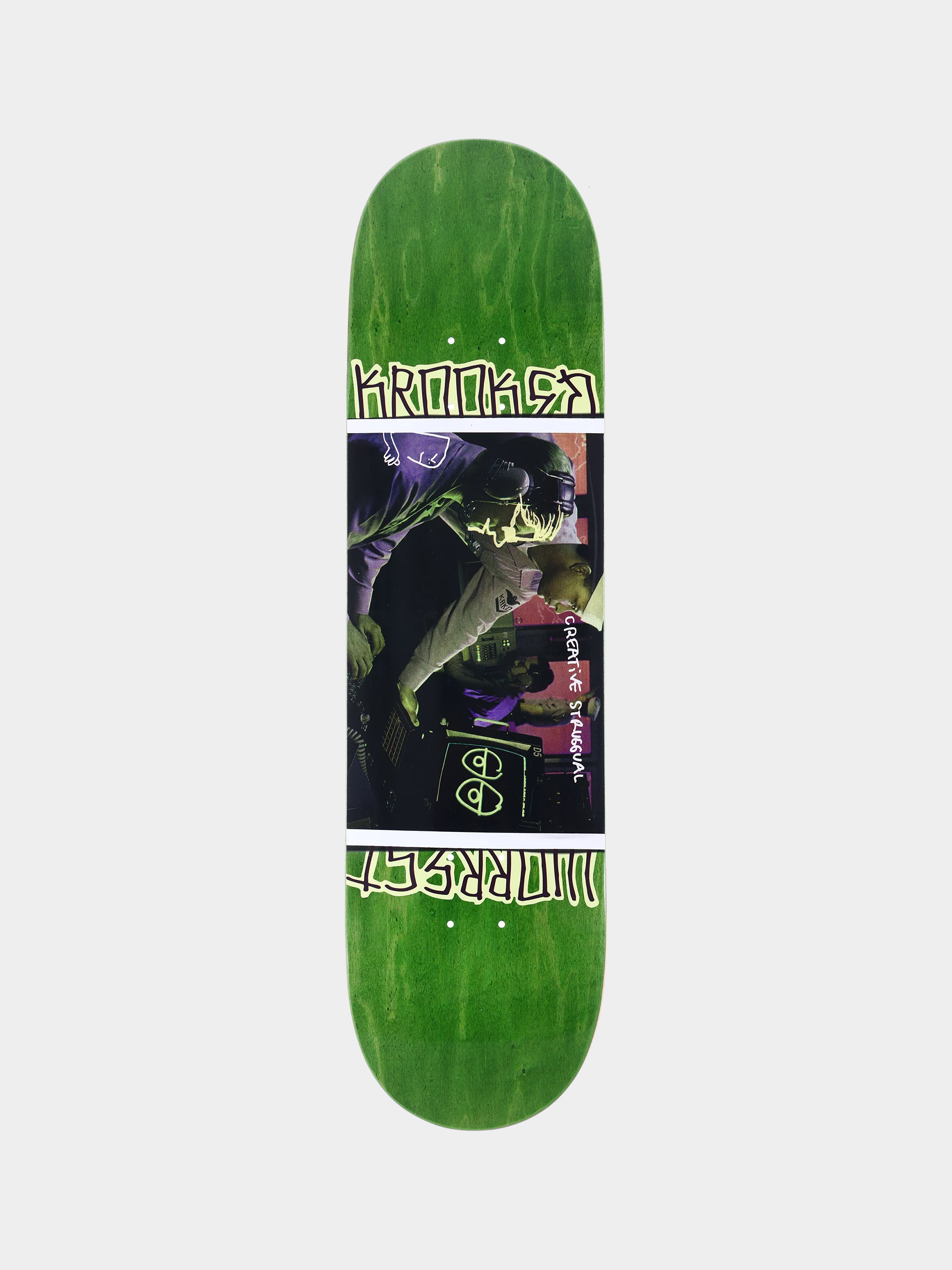 Deck Krooked Worrest Struggual Dbx (green purple)