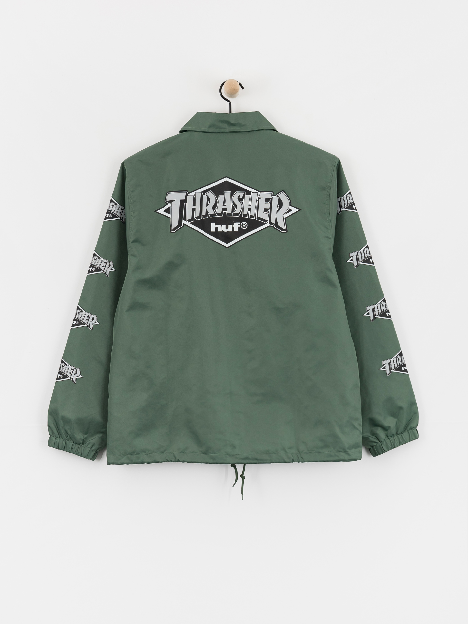 Kurtka HUF X Thrasher Logo (forest green)
