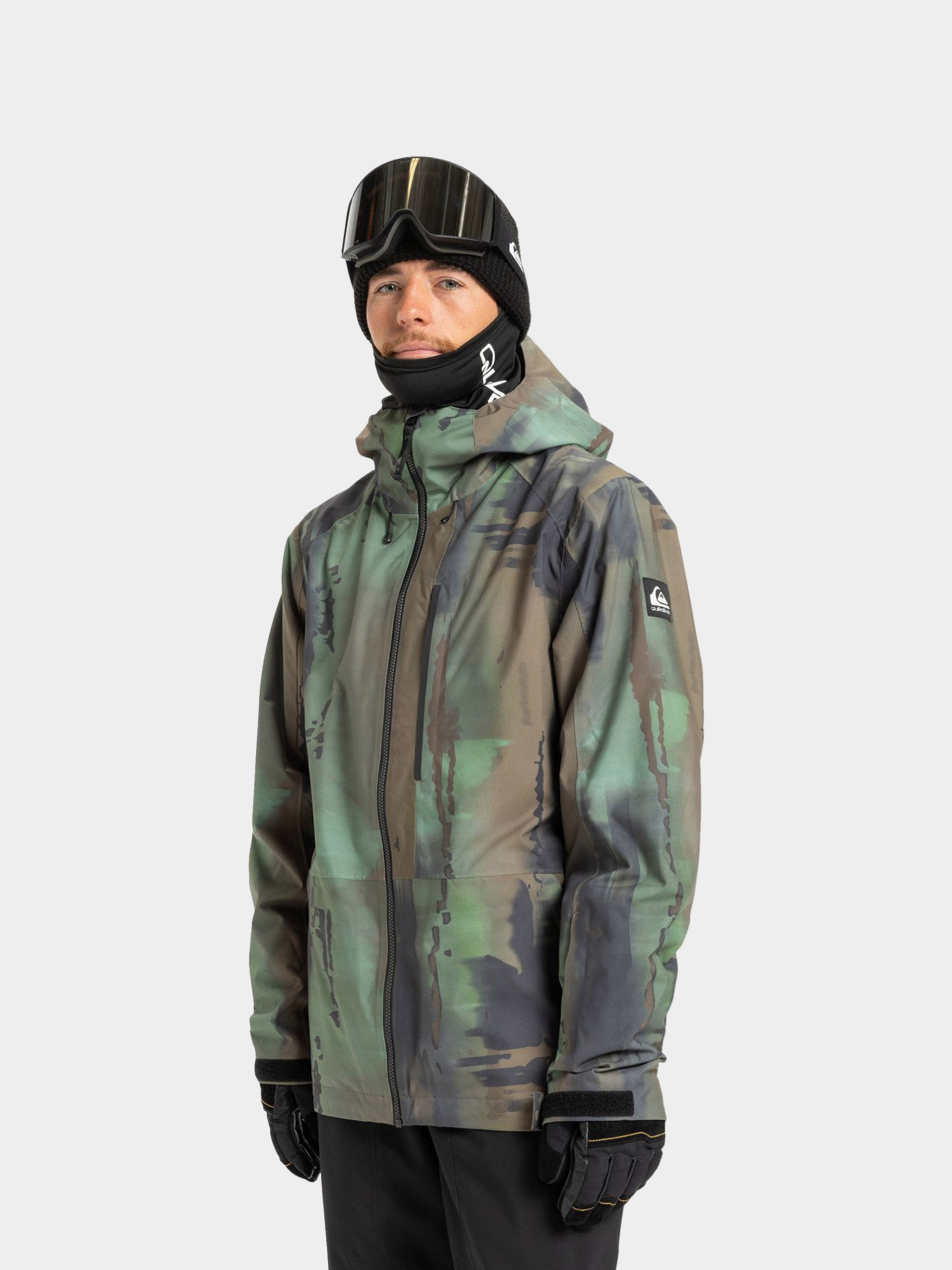 Męska Kurtka snowboardowa Quiksilver Muldrow 20K (bloomfade dark ivy)