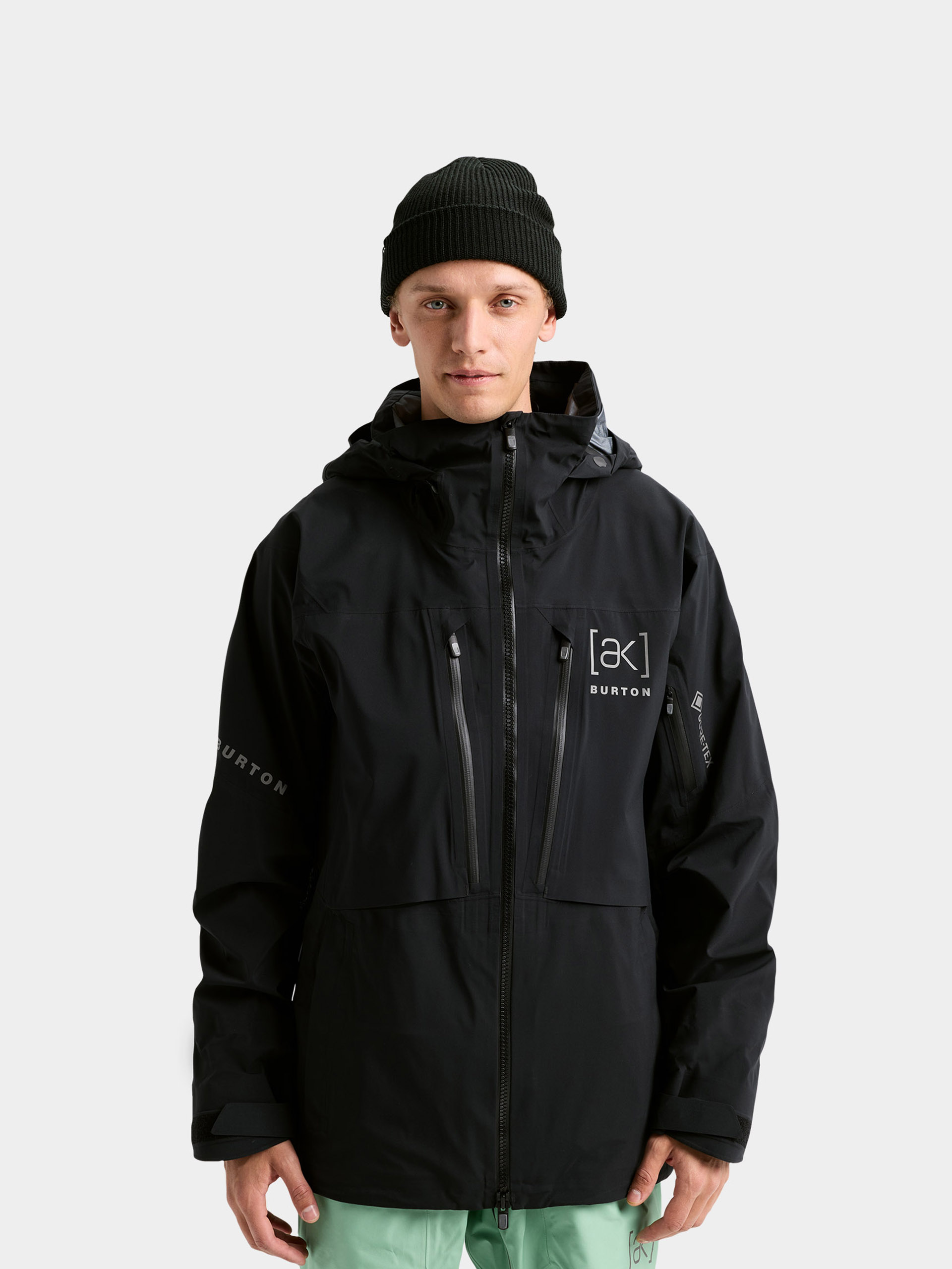 Kurtka snowboardowa Burton Ak Gore Tex Hover Stretch 3L - czarny