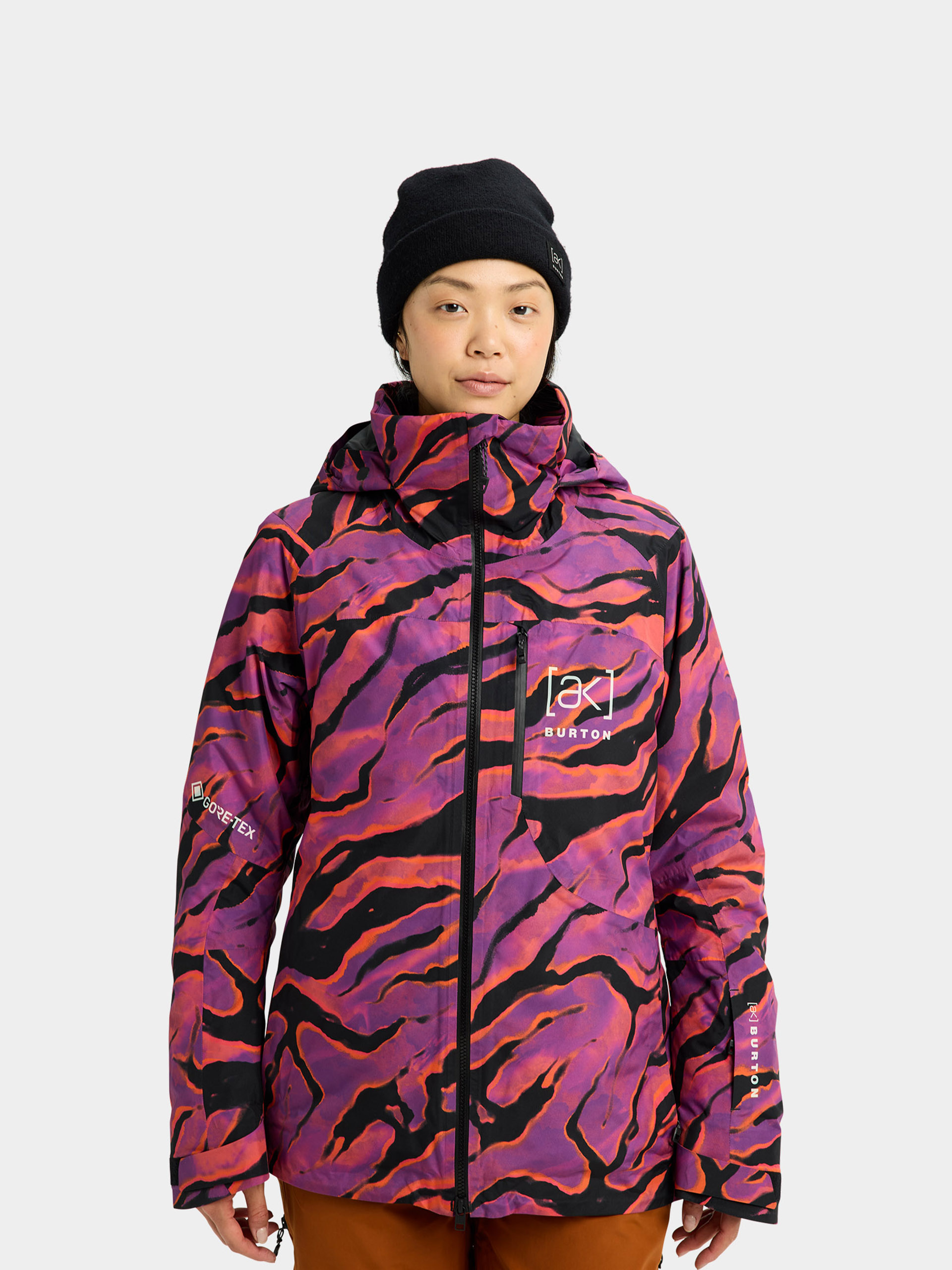 Kurtka snowboardowa Burton Ak Gore Tex Embark 2L Wmn (slash multi)