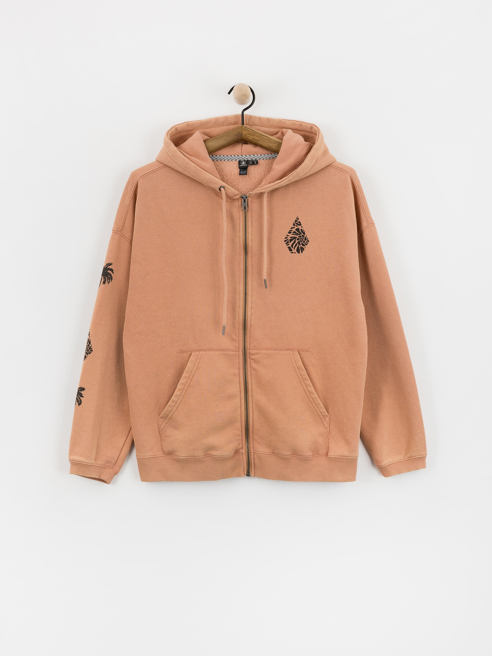 Bluza Volcom Stone Art Up Zip Wmn (sand brown)