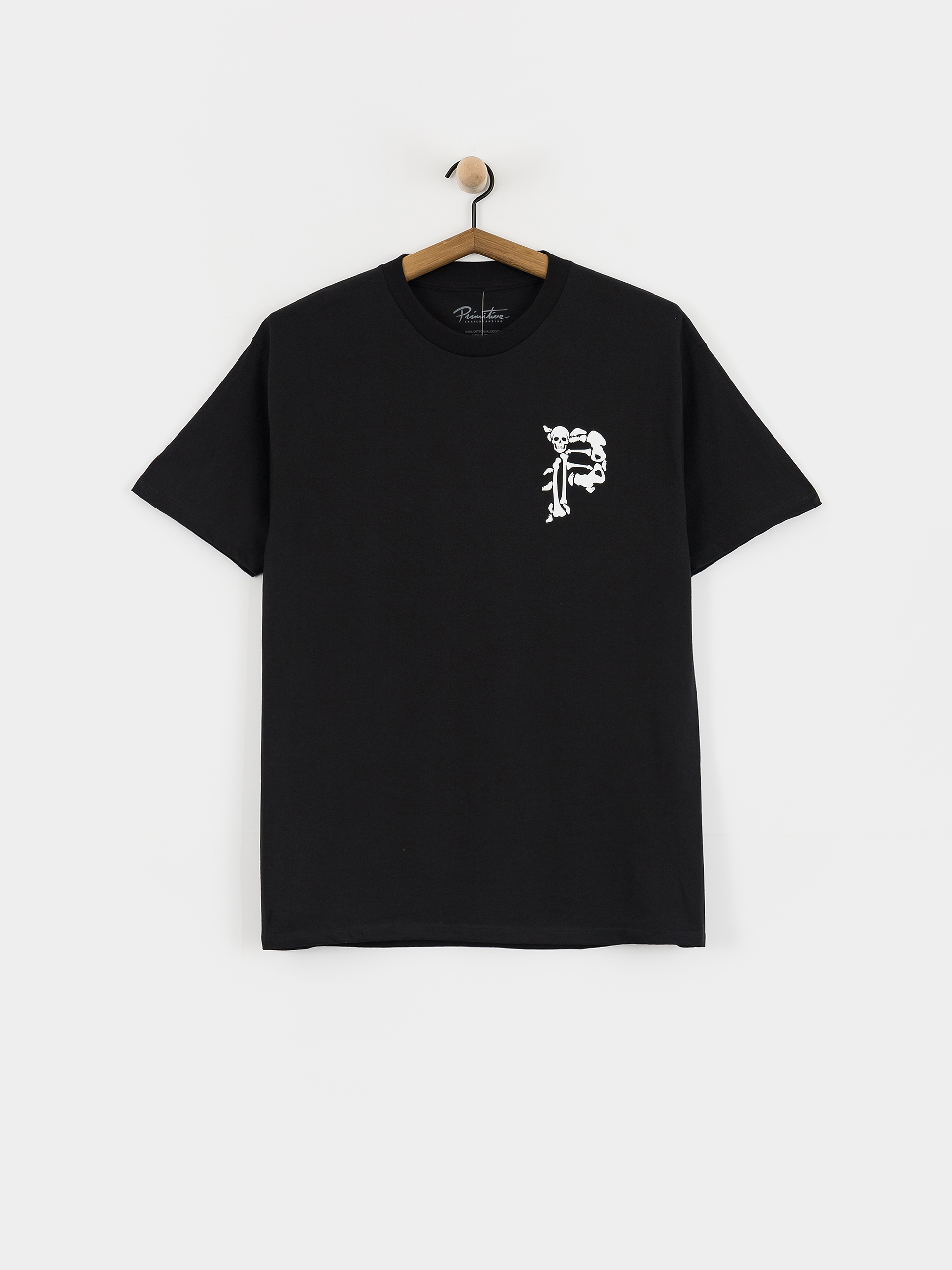 T-shirt Primitive Dirty P Bones (black)