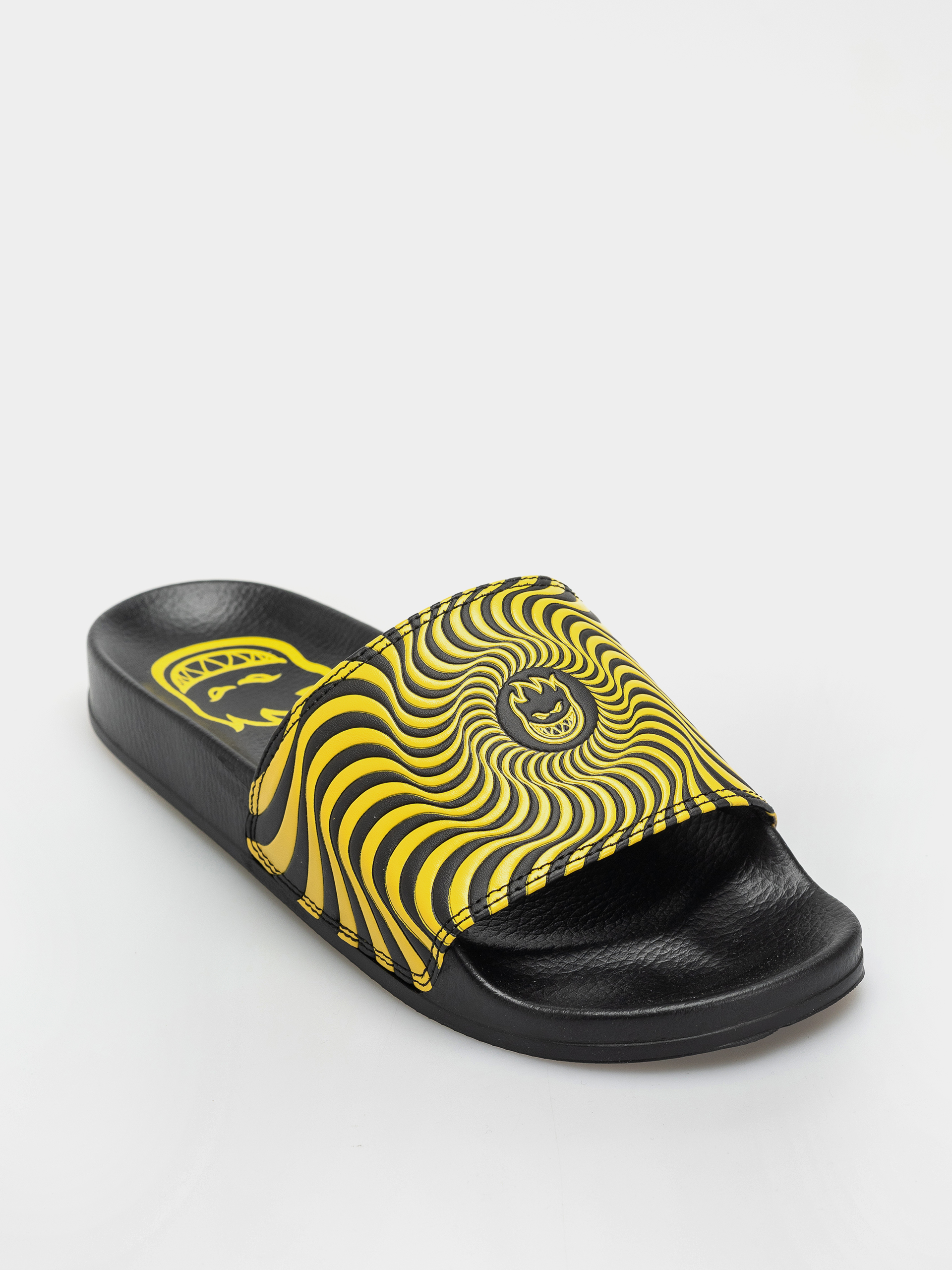 Klapki Spitfire Bighead Swirl (black/yellow)