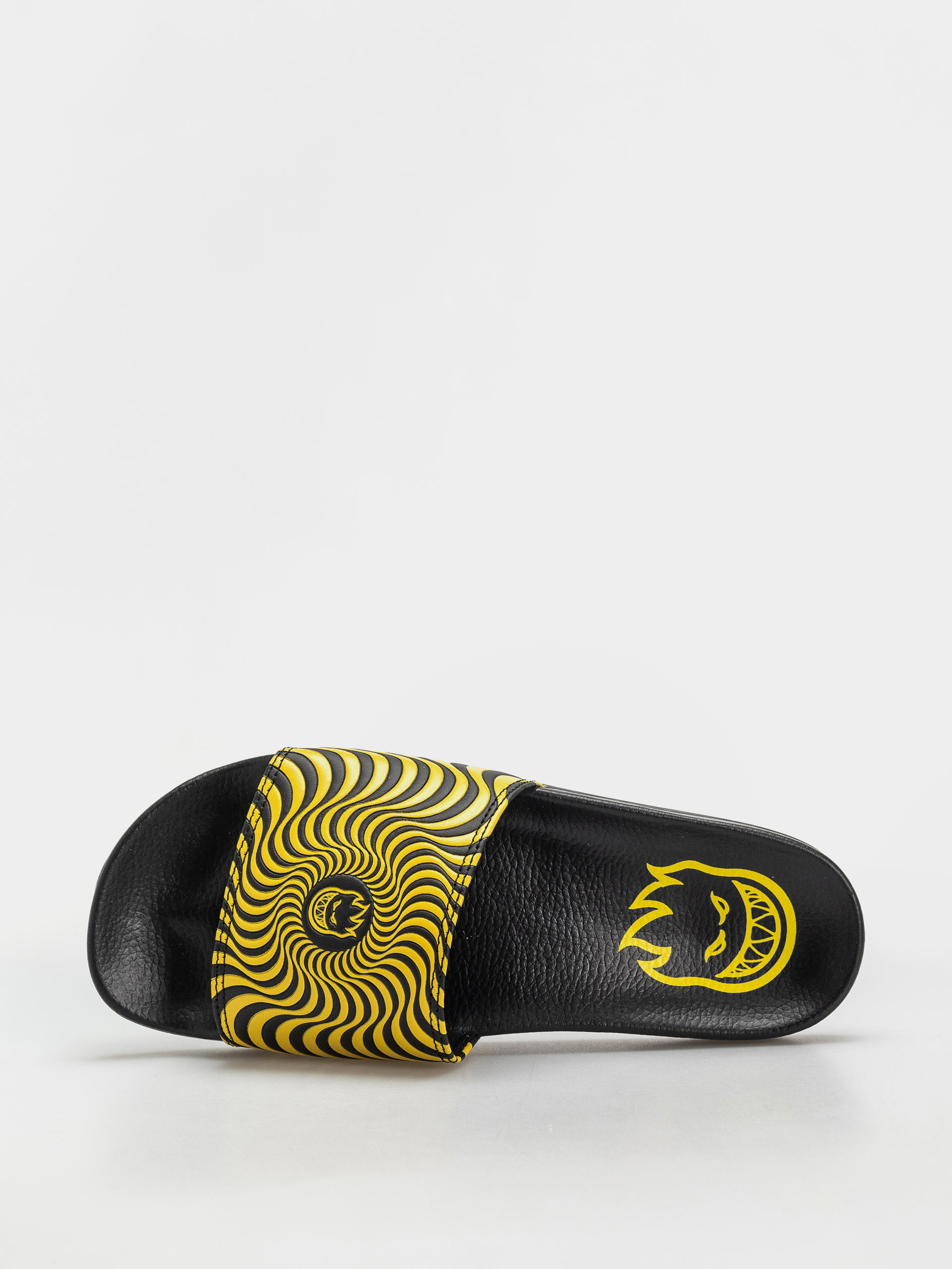 Klapki Spitfire Bighead Swirl (black/yellow)