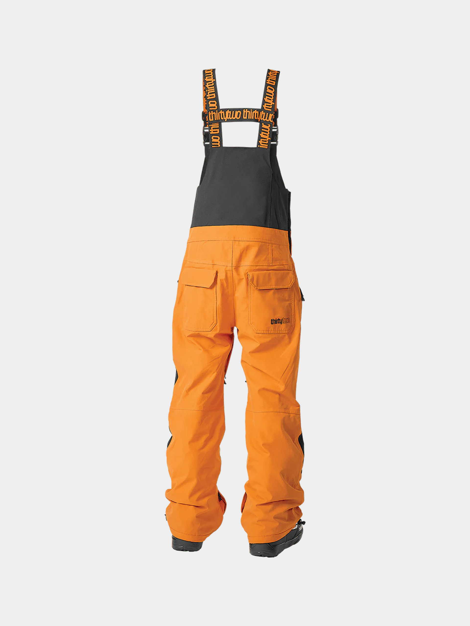 Spodnie snowboardowe ThirtyTwo Basement Bib JR (black/orange)