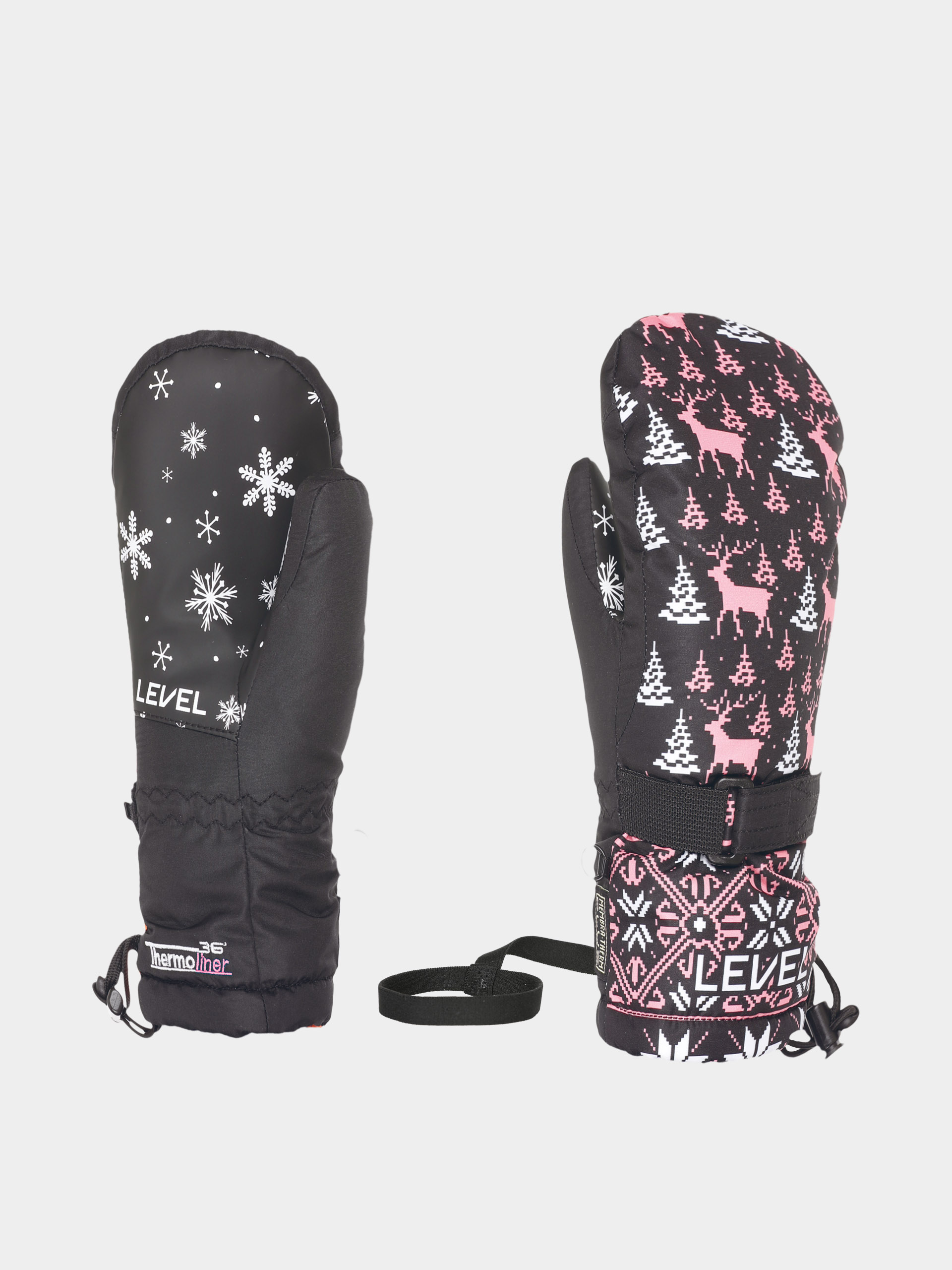 Ru0119kawice Level Junior Mitt JR (ninja pink)