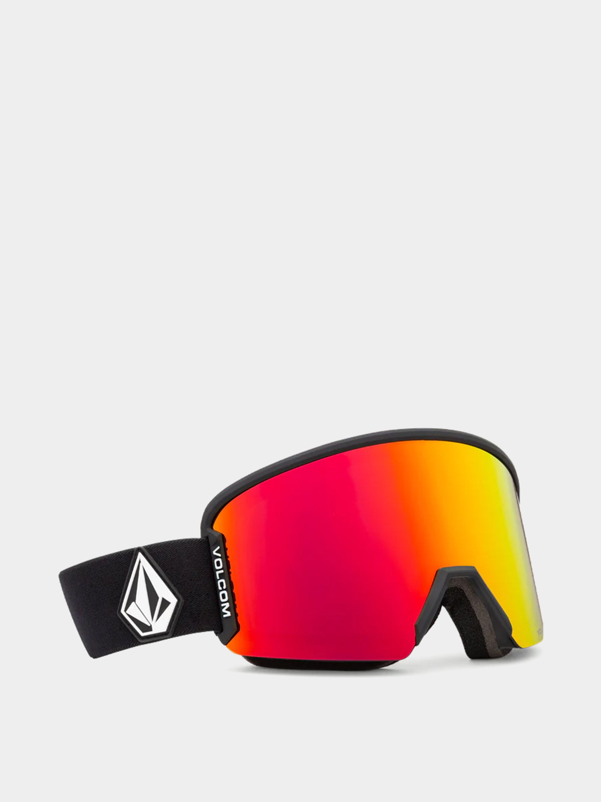 Gogle Volcom Garden 2 (matte black/red chrome+bl yellow)